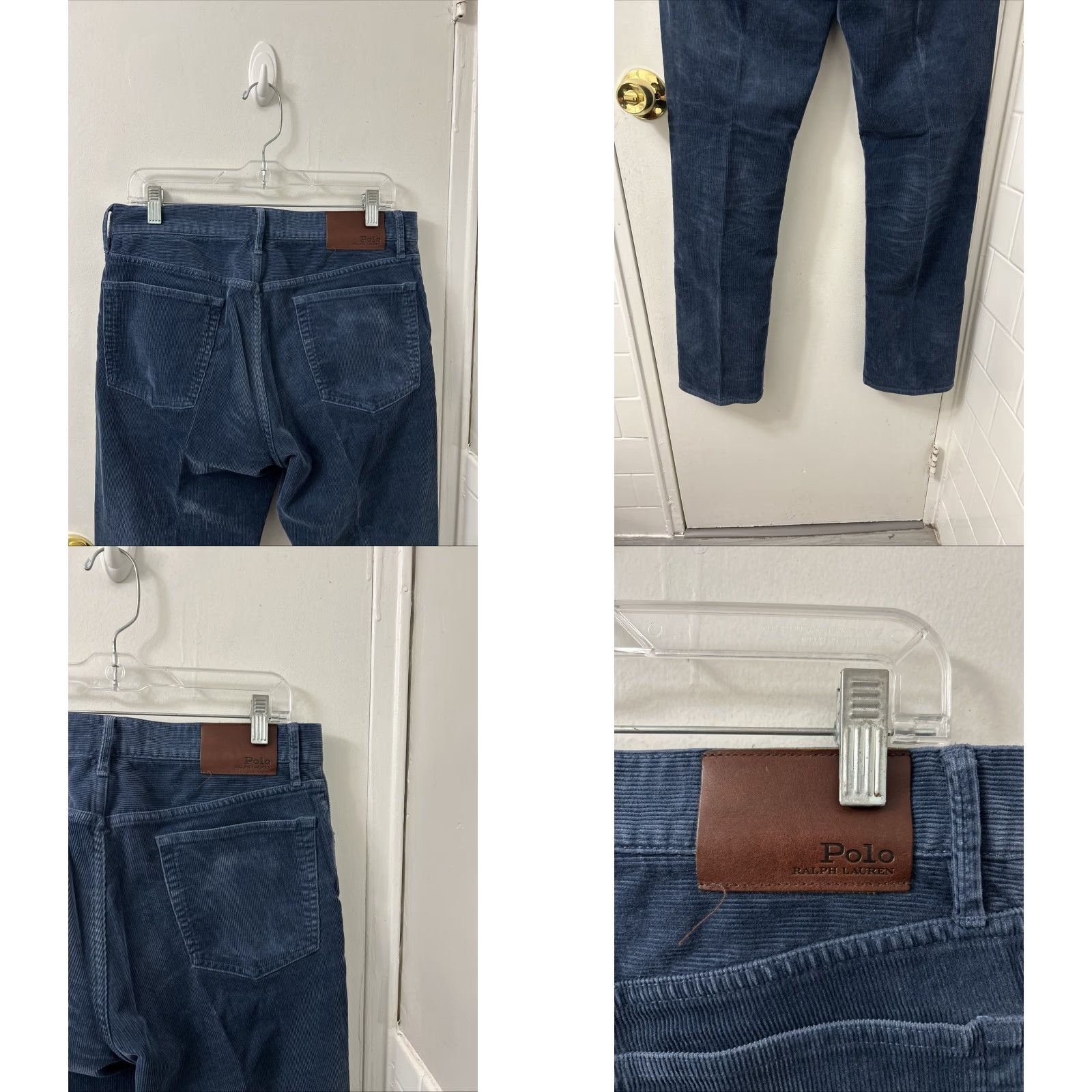 Polo Ralph Lauren Polo Ralph Lauren Corduroy Pants Mens Size 32x32 Blue Prospect Straight Trousers Size US XS / EU 42 / 0 - 8 Thumbnail