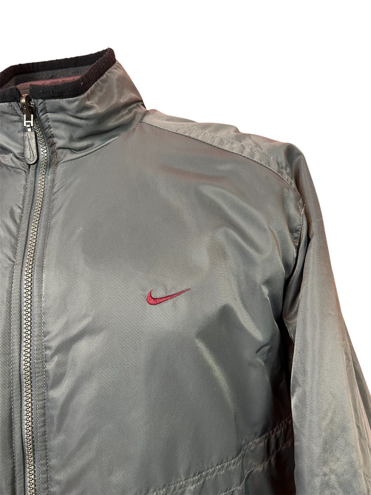 Nike × Vintage nike vintage mans jacket streetwear double side fleece nylon Size US XL / EU 56 / 4 - 20 Thumbnail