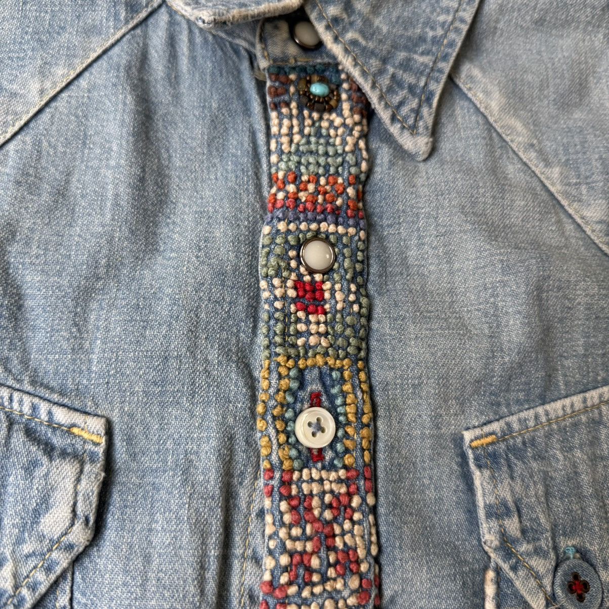 Kapital × Kapital Kountry Kapital Kountry Embroidery 1of1 Denim Shirts Size US M / EU 48-50 / 2 - 3 Thumbnail