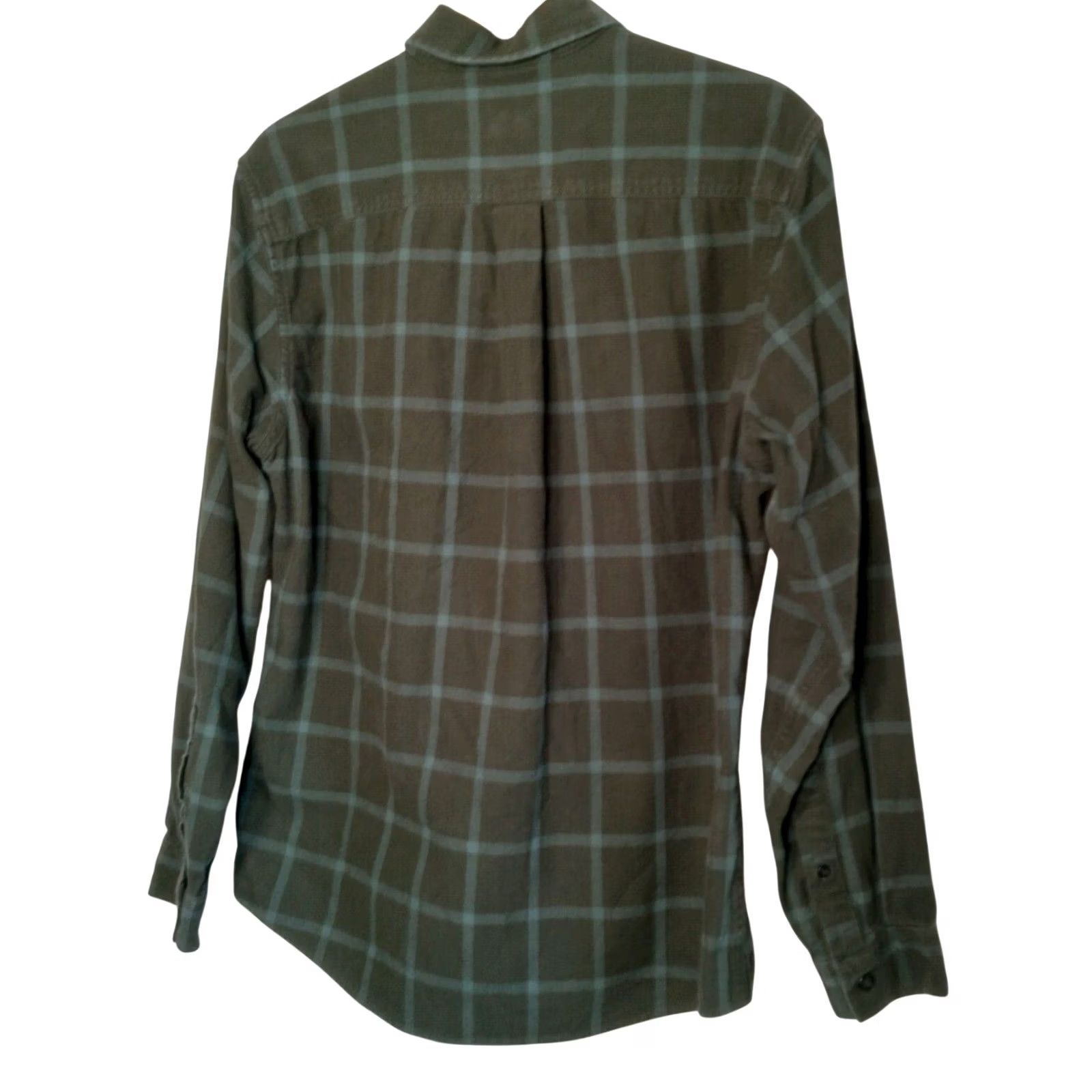 Eddie Bauer Eddie Bauer Flannel Shirt M Classic Fit Green Plaid Cotton Button-Down Workwear Shirt Men Size US M / EU 48-50 / 2 - 3 Thumbnail