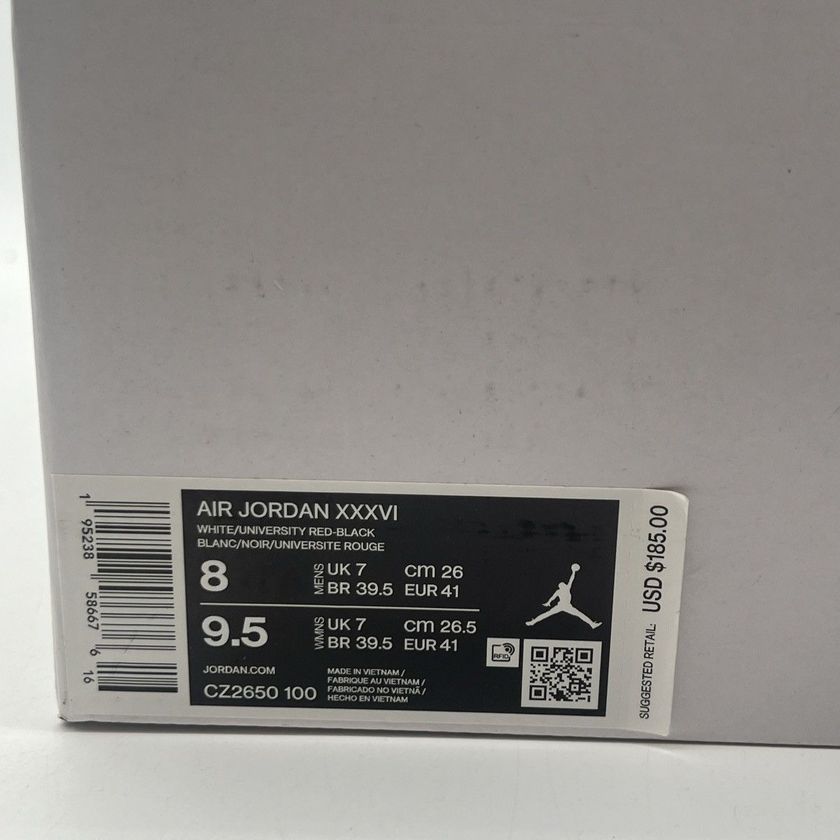 Jordan Brand Air Jordan 36 psychic energy Size US 8 / EU 41 - 6 Thumbnail