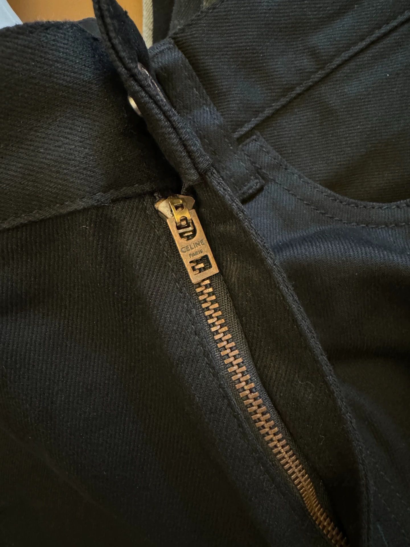 Celine CELINE SS19 Runway Black Denim Jeans W29 Size US 29 - 5 Thumbnail