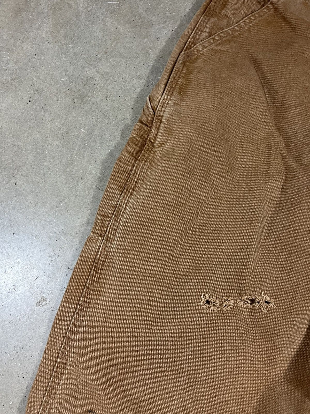 Carhartt Carhartt B11 BRN Work Pants Faded Brown Size US 29 - 4 Thumbnail
