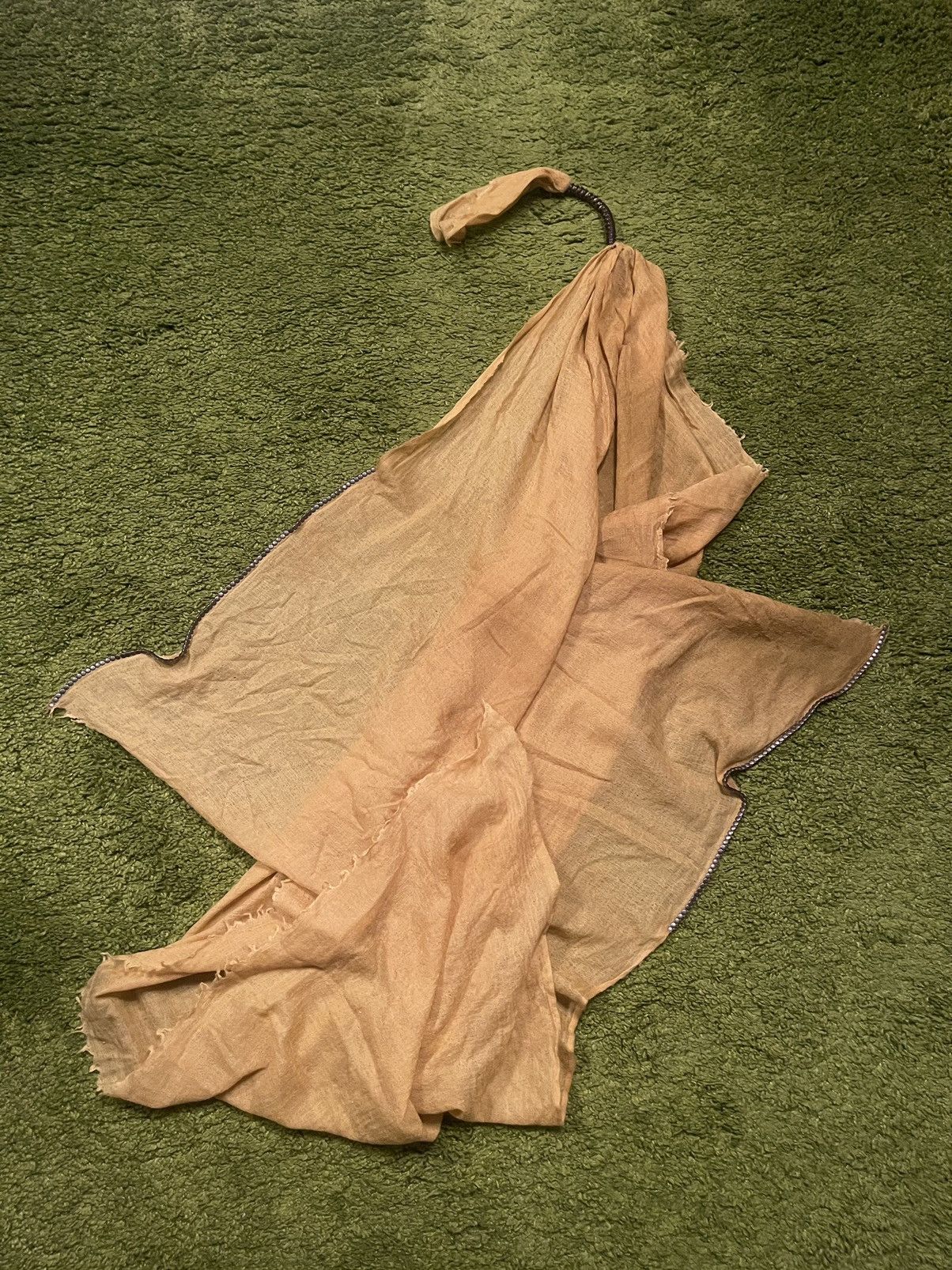 Designer × Hollywood Trading Company HTC Hollywood Trading Company avant garde wool scarf Size ONE SIZE - 1 Thumbnail