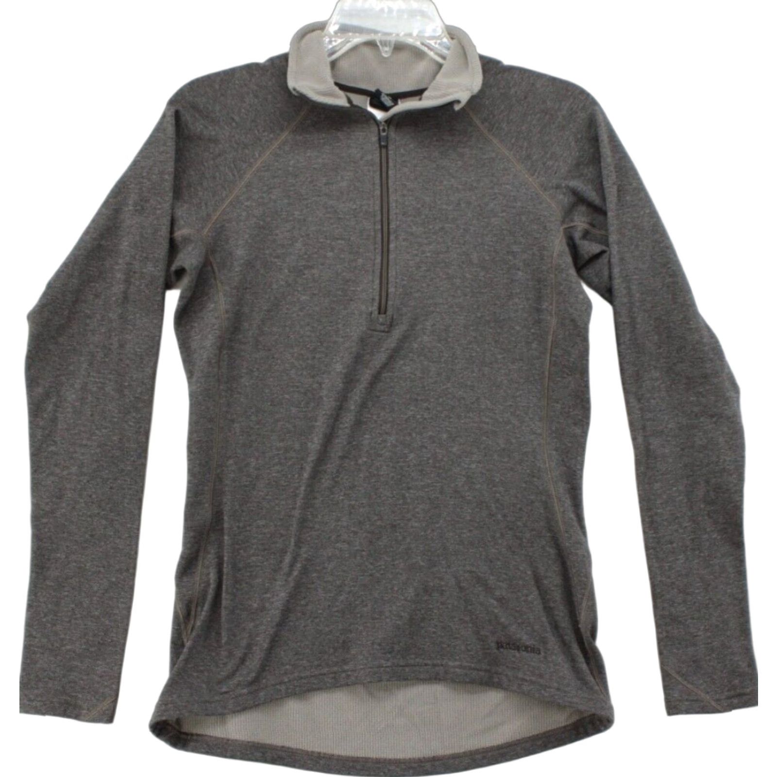 Patagonia Patagonia Capilene Pullover Womens Medium Gray 1/4 Zip Performance Baselayer L/S Size M / US 6-8 / IT 42-44 - 1 Thumbnail