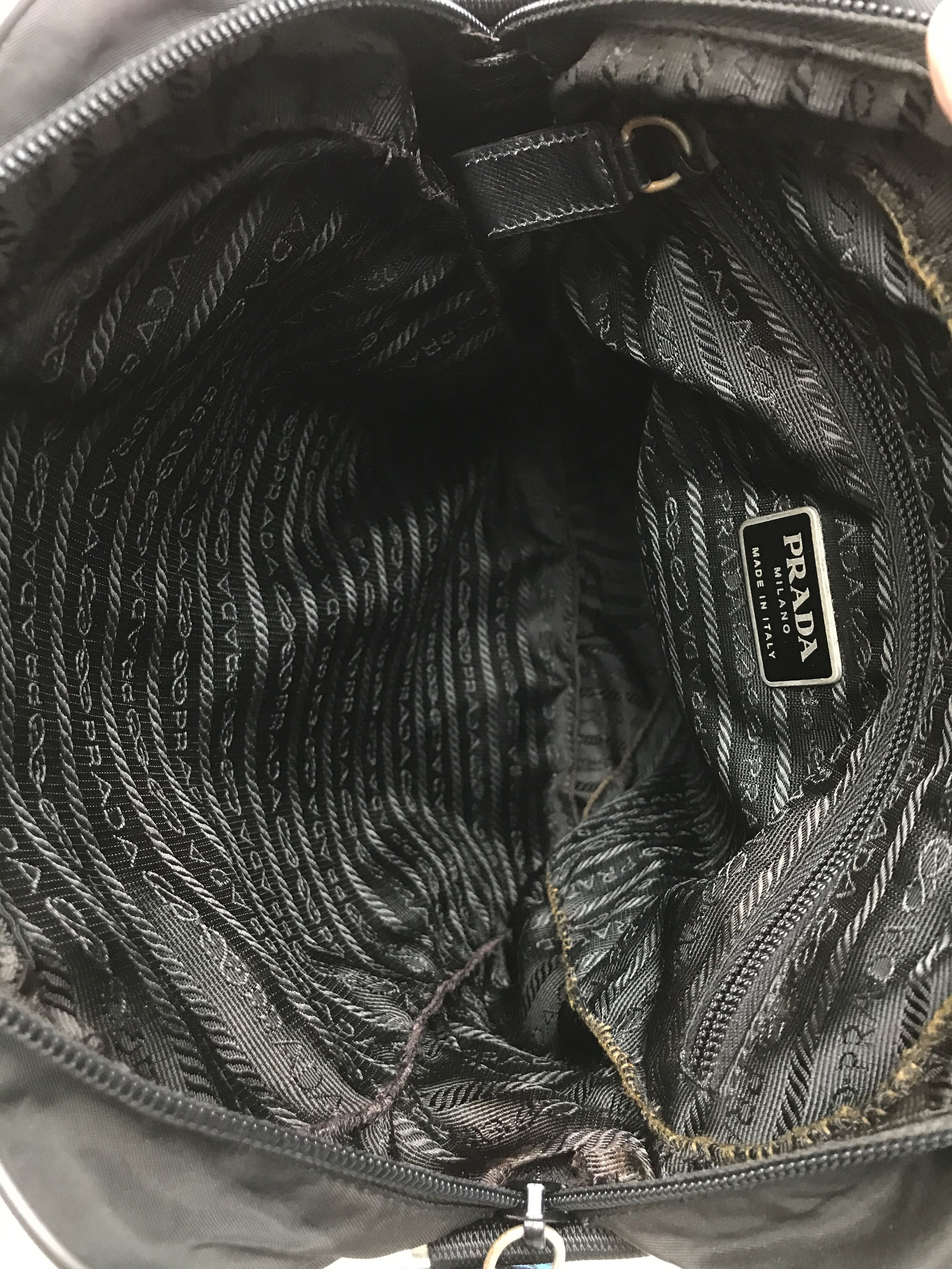 Prada Vintage Prada Nylon Sling Bag Crossbody bag Size ONE SIZE - 7 Thumbnail