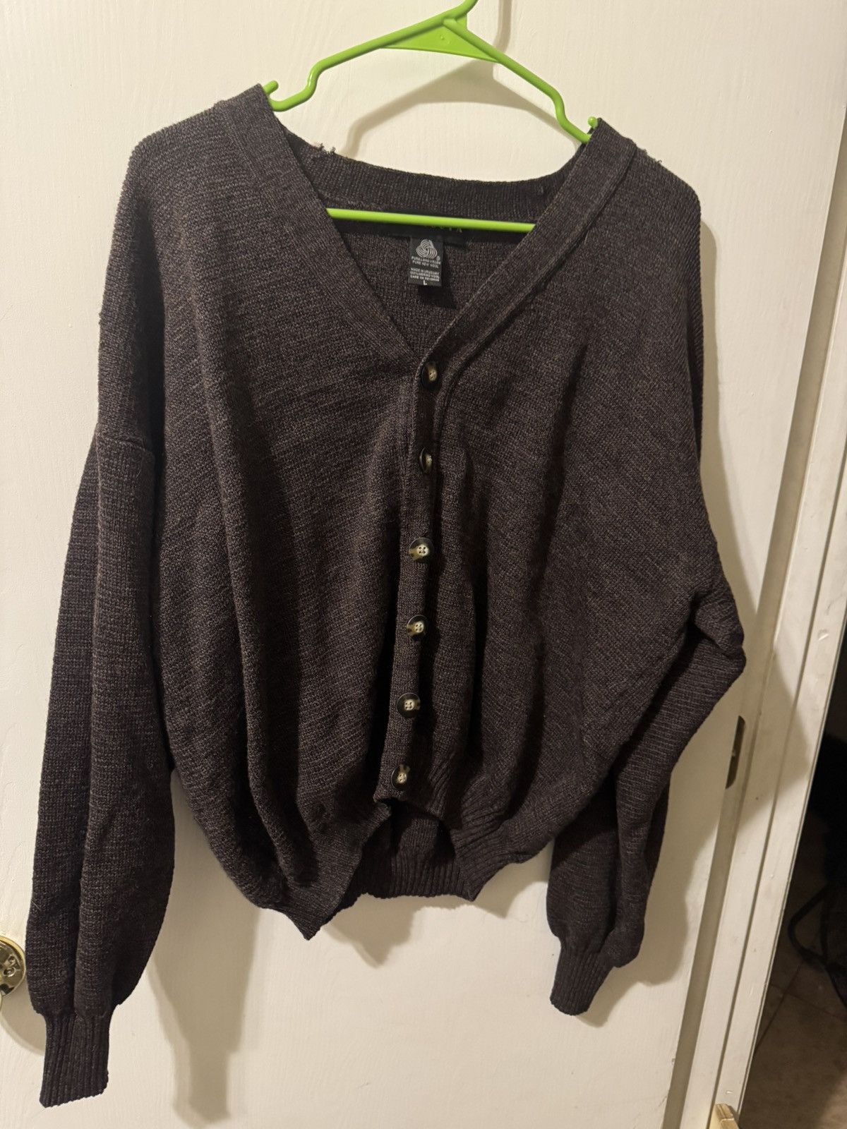 Baracuta Vintage Baracutta mens cardigan Size US L / EU 52-54 / 3 - 1 Thumbnail
