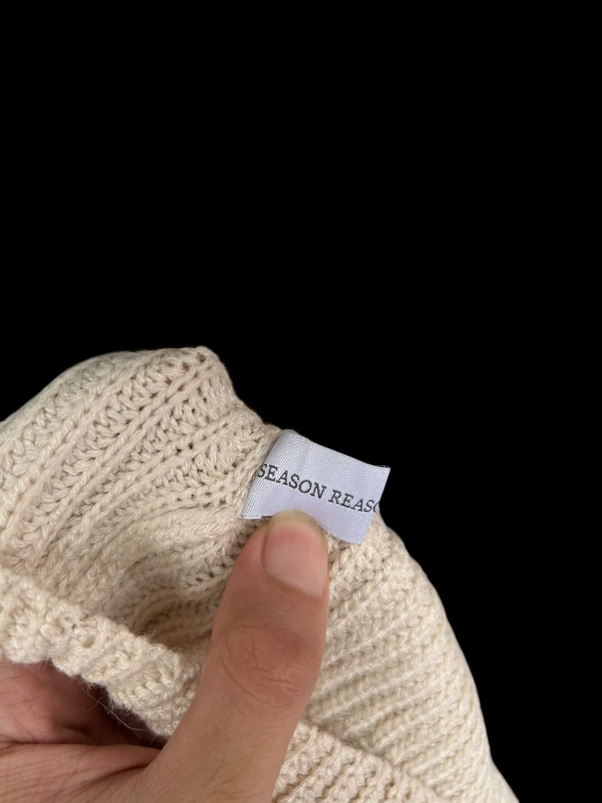 Japanese Brand × Kapital × Vintage Balaclava Masked Japanese Brand Season Reasch Knitt Rare ☠️☠️🎌 Size ONE SIZE - 6 Thumbnail