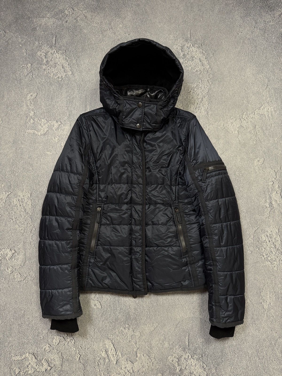 Frauenschuh Frauenschun Down Quilted Ski Snow Nylon Jacket Size S / US 4 / IT 40 - 1 Thumbnail