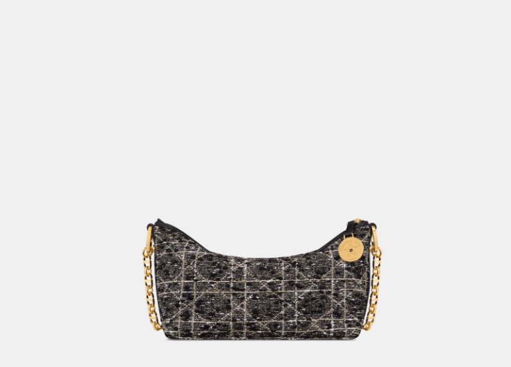 Dior o1w1db10426 S3202U Size : OS / Hobo Bag in Black/Gold Size ONE SIZE - 5 Thumbnail