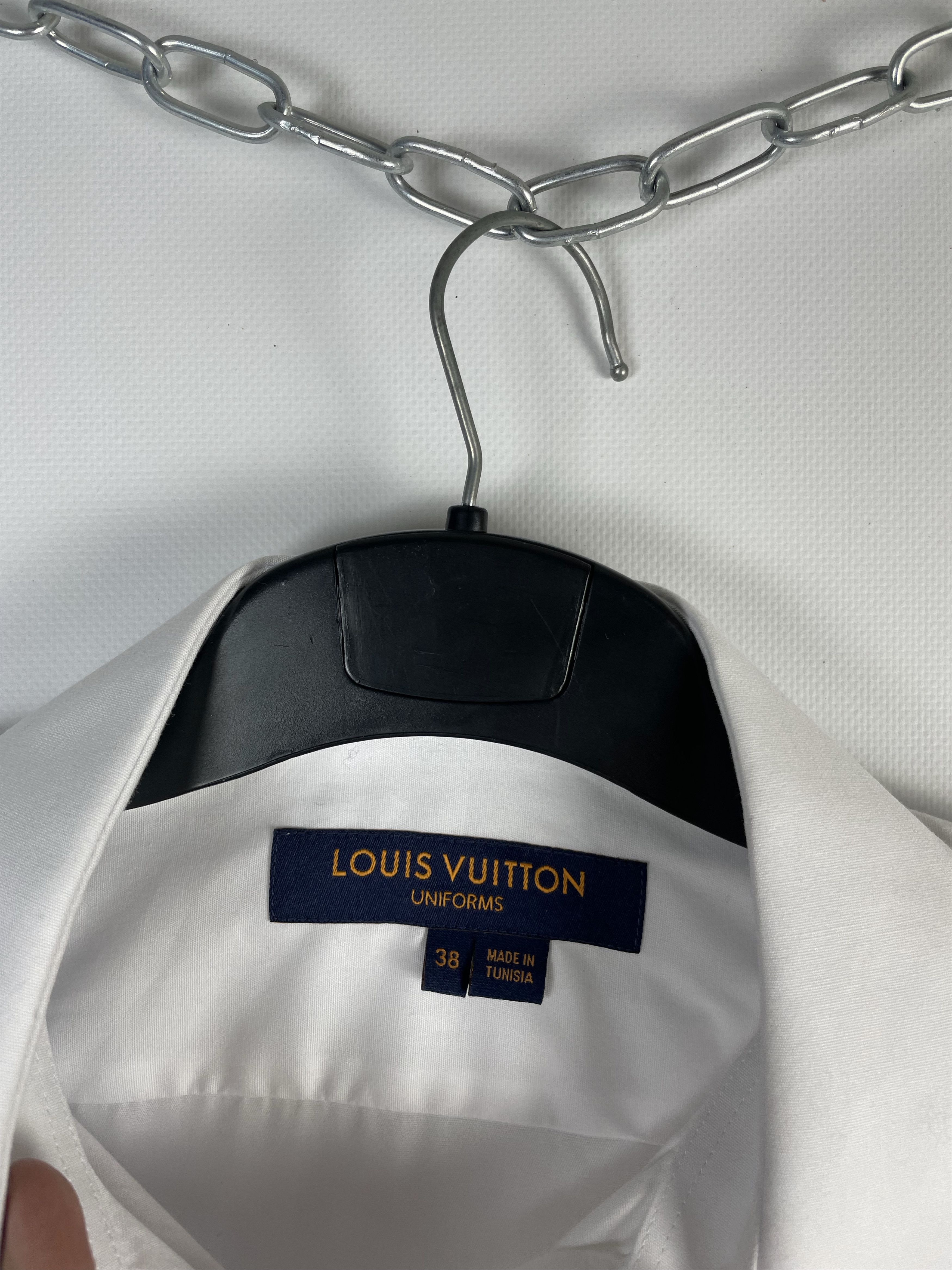 Louis Vuitton Louis Vuitton Uniform Button Up Shirt Long Sleeve Size US L / EU 52-54 / 3 - 4 Thumbnail