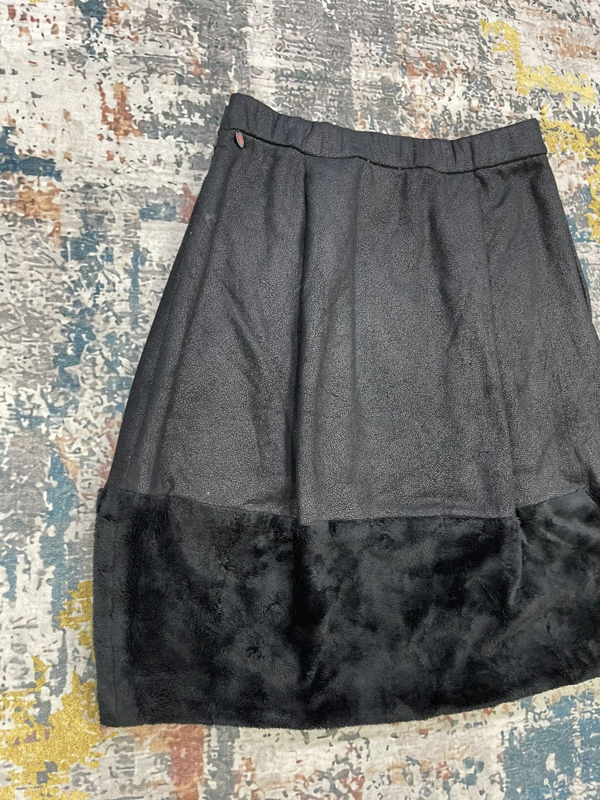 Issey Miyake Issey Miyake HaaT Heart A-Line Hybrid Skirt Size 26" / US 2 / IT 38 - 3 Thumbnail