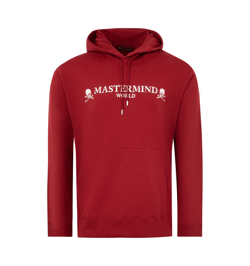 Mastermind Japan o1h1sh11224 Logo Hoodie in Burgundy Size US L / EU 52-54 / 3 - 1 Thumbnail