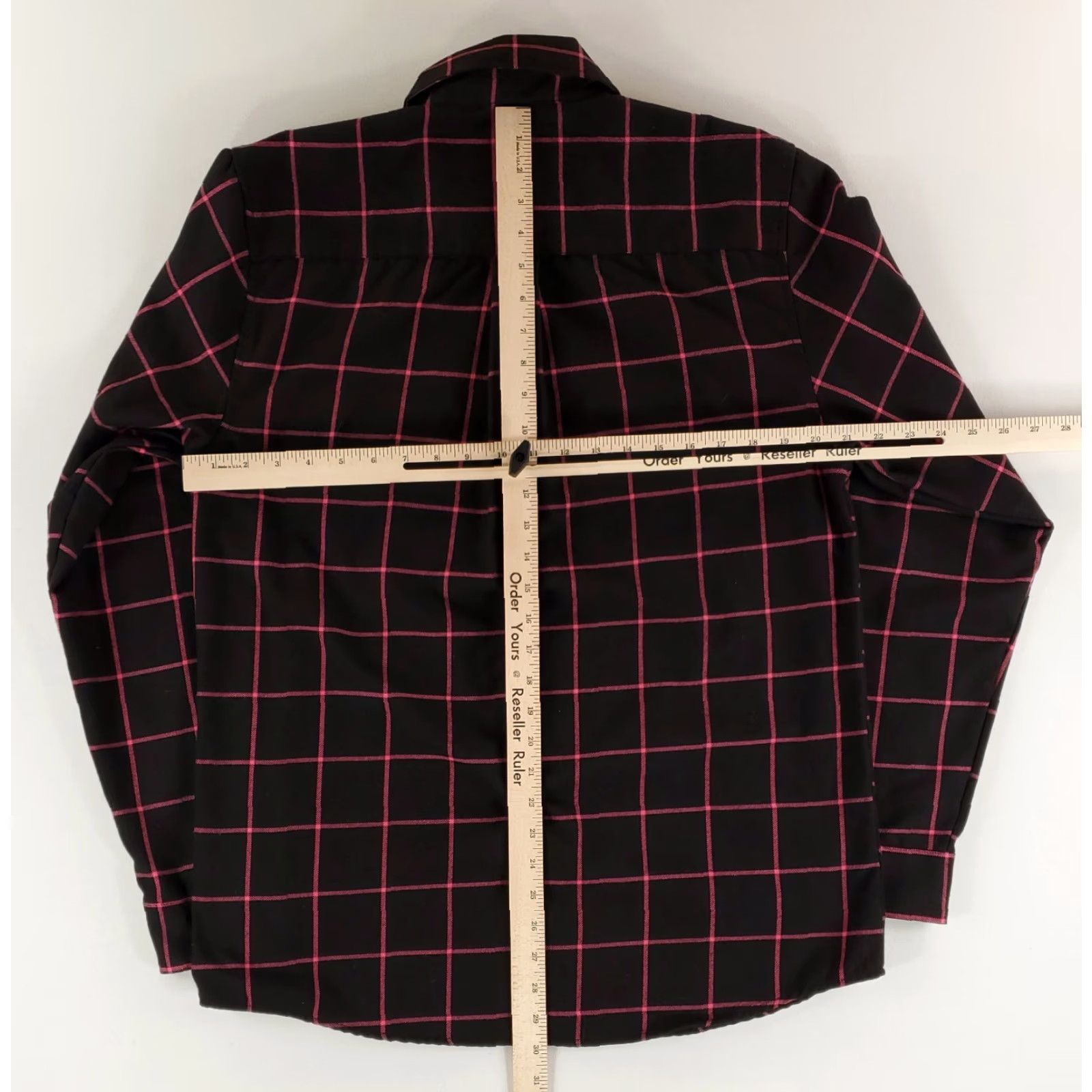 CO Dixxon Flannel Co Hope Button Down Shirt Plaid Black Pink Long Sleeve Mens M Size US M / EU 48-50 / 2 - 7 Thumbnail