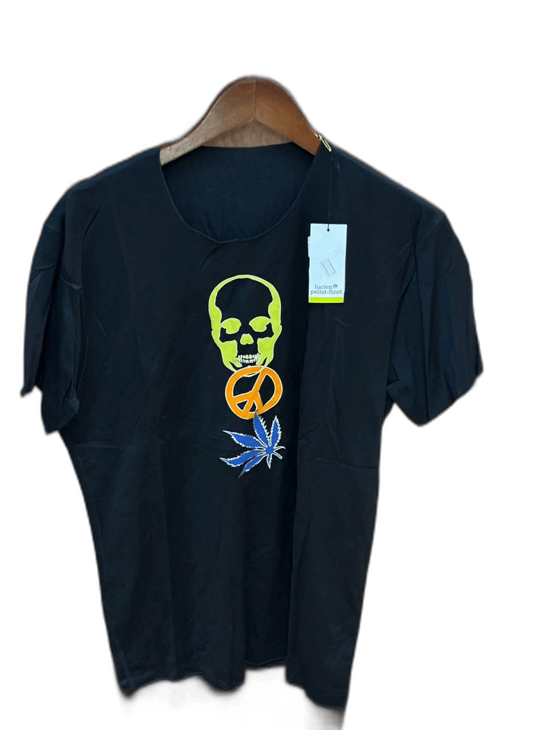 Maison Margiela Lucien Pellat-Finet Black Short Sleeve T-Shirt Size US S / EU 44-46 / 1 - 1 Thumbnail