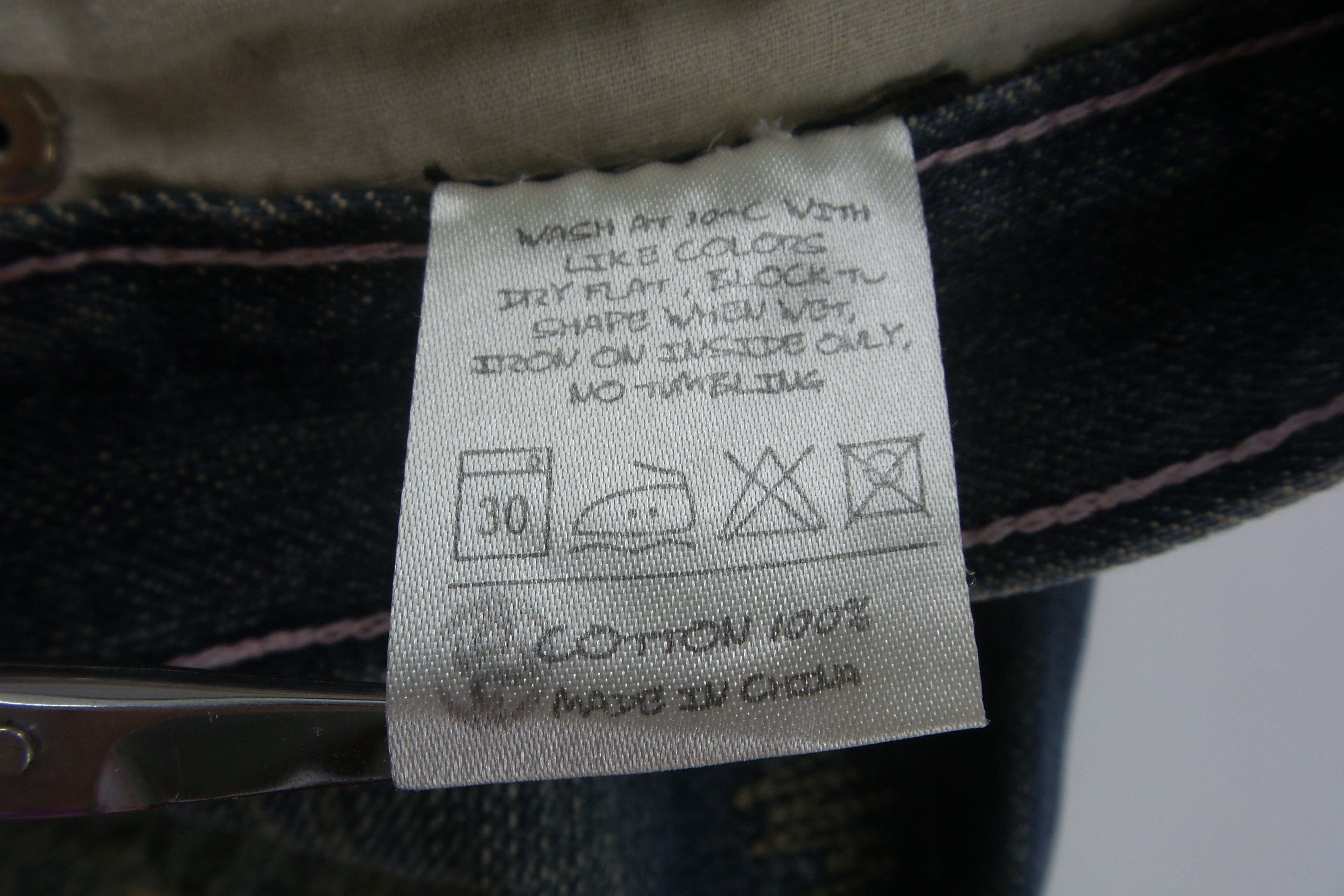 Japanese Brand Artinero Distressed Design Jeans W32xL41 Size US 32 / EU 48 - 5 Thumbnail