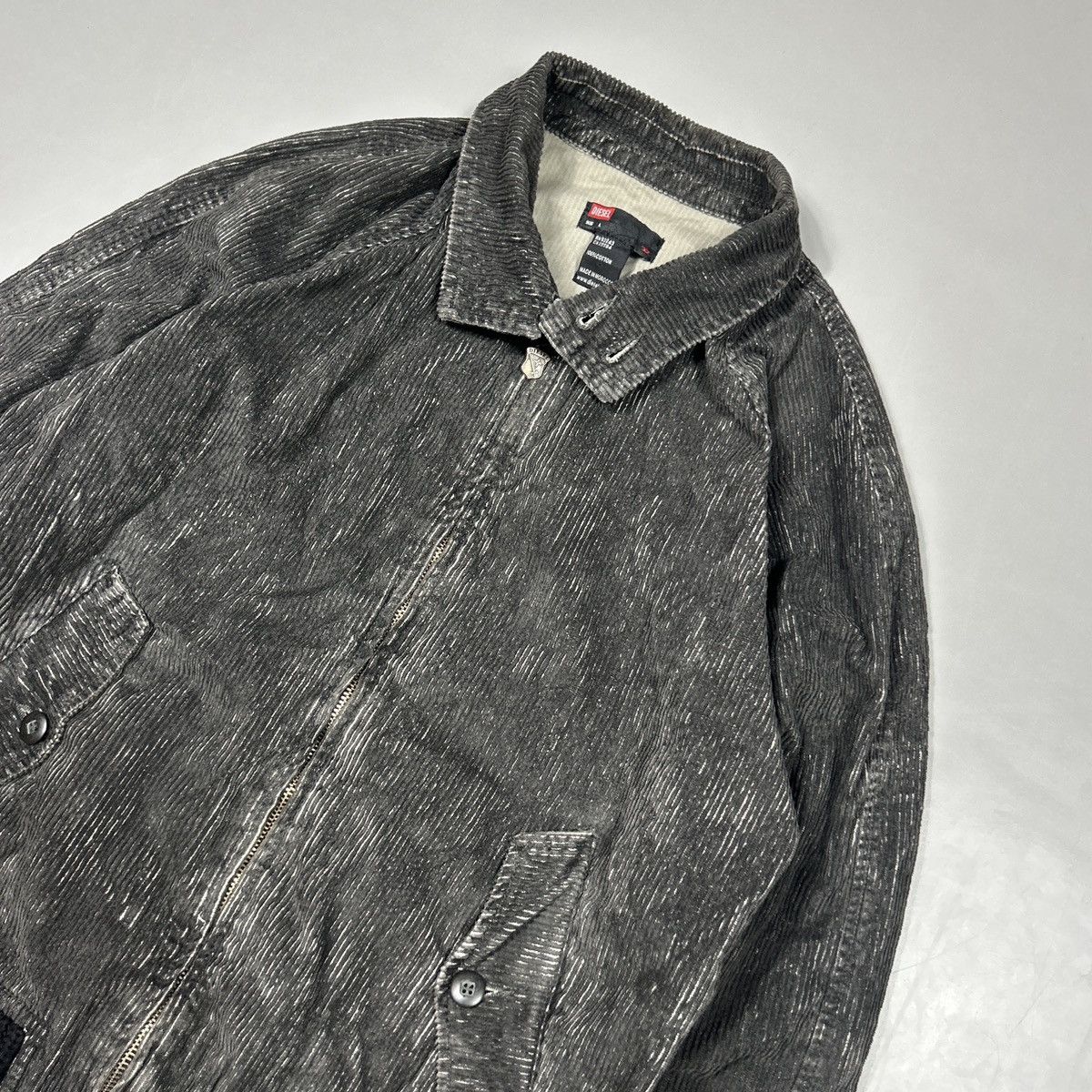 Diesel Vintage Diesel Corduroy Velour Jacket Size US L / EU 52-54 / 3 - 2 Thumbnail