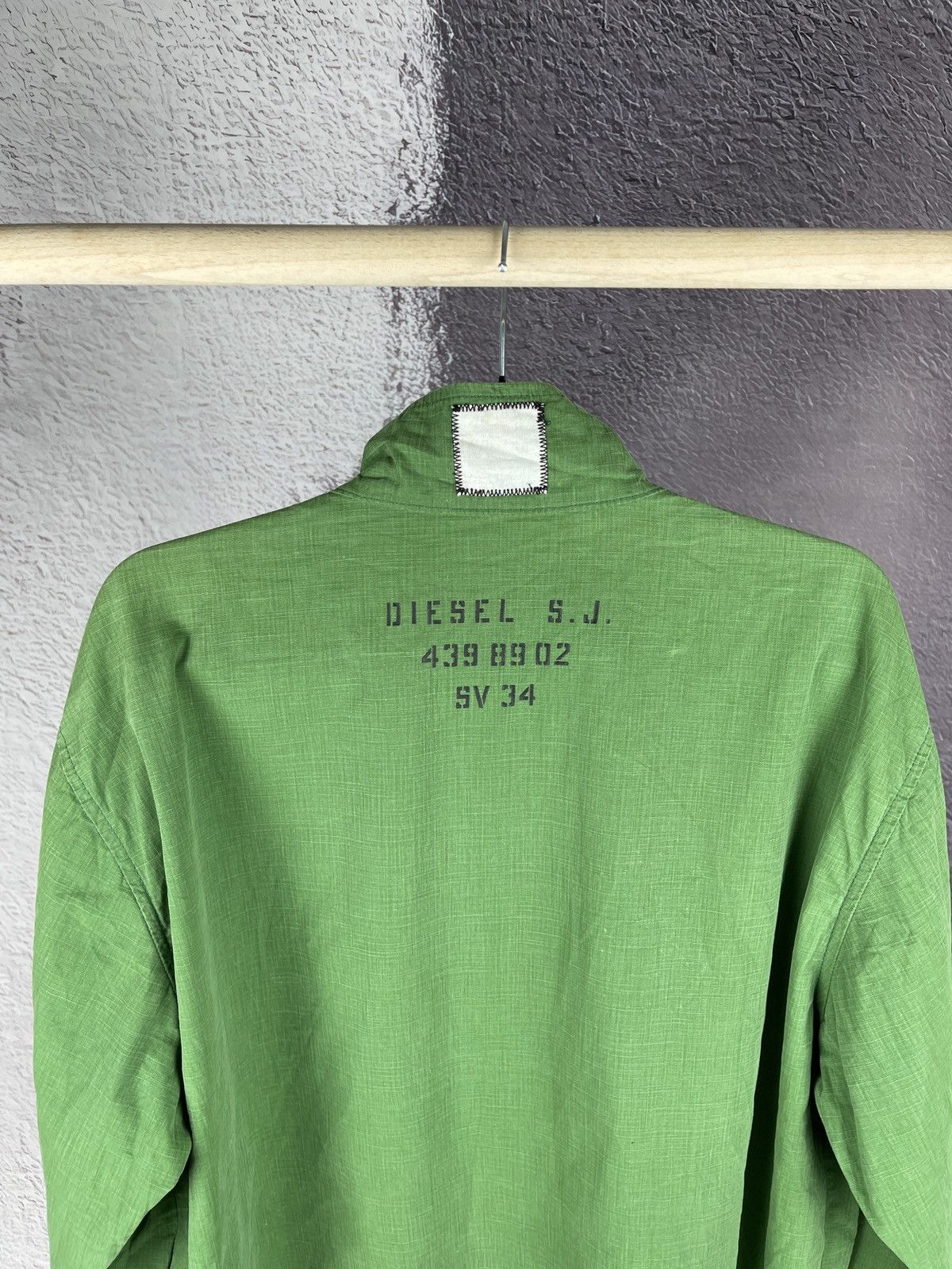 Diesel Diesel vintage made in Italy green yellow bomber jacket Size US L / EU 52-54 / 3 - 15 Thumbnail