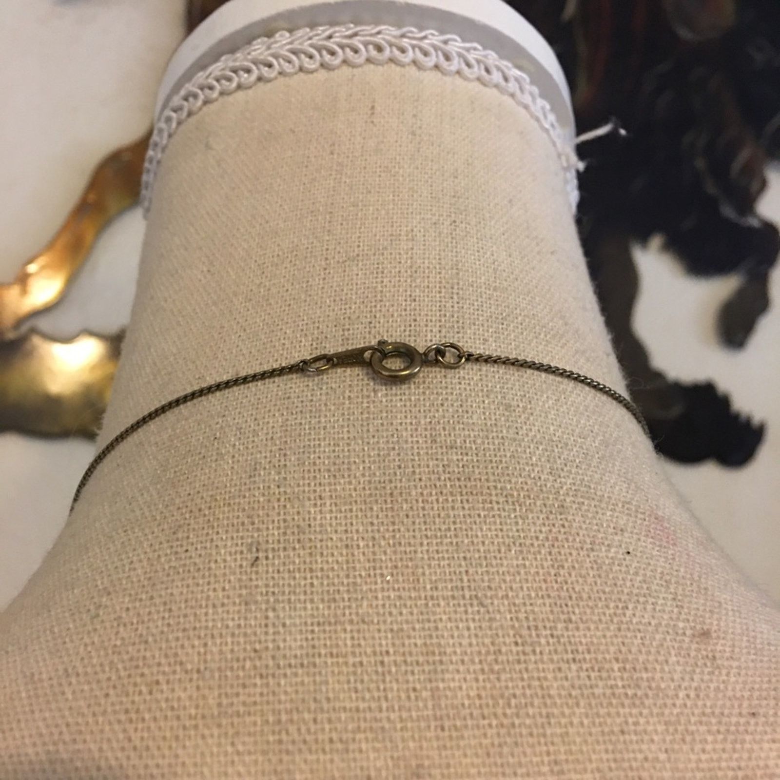 Vintage Vintage filigree gold tone heart & pearl necklace Size ONE SIZE - 5 Thumbnail