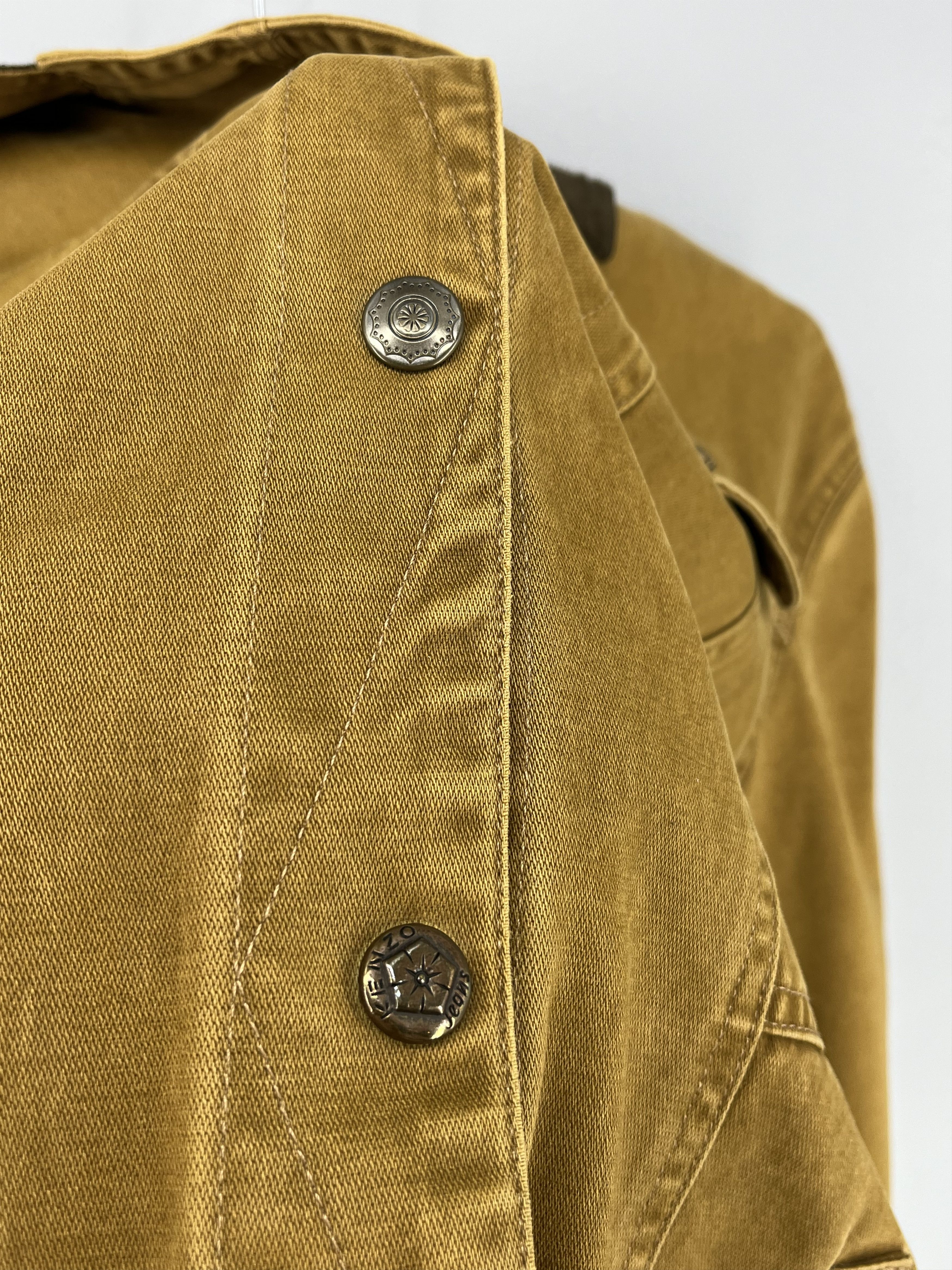 Japanese Brand Vintage 1990s KENZO JEANS Women's Jacket Made In France Size L / US 10 / IT 46 - 12 Thumbnail