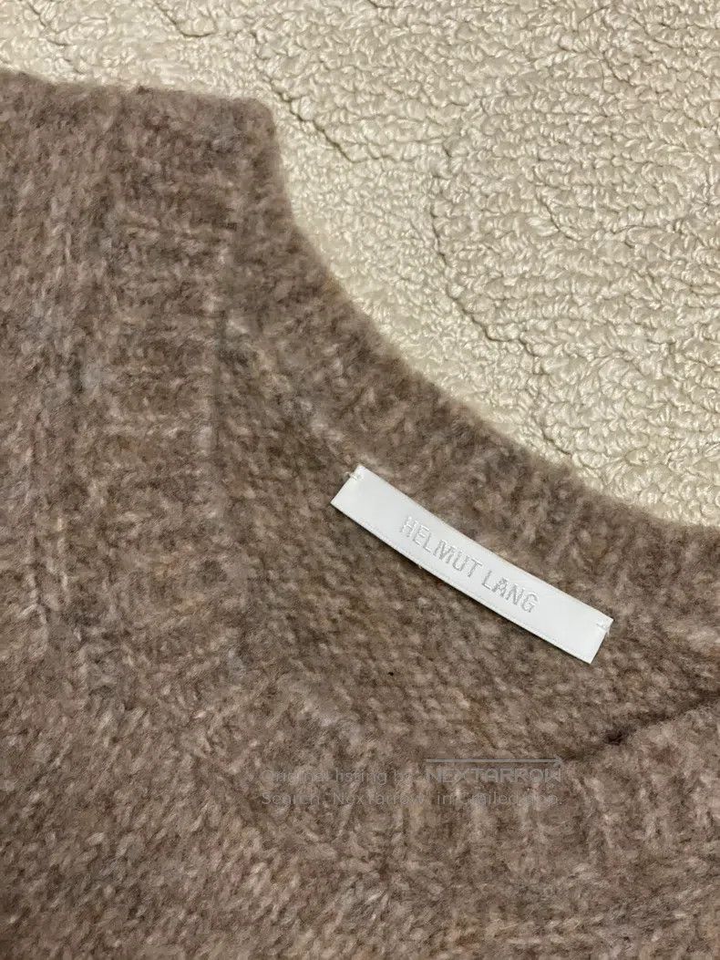 Helmut Lang Merino Wool Crewneck Vest