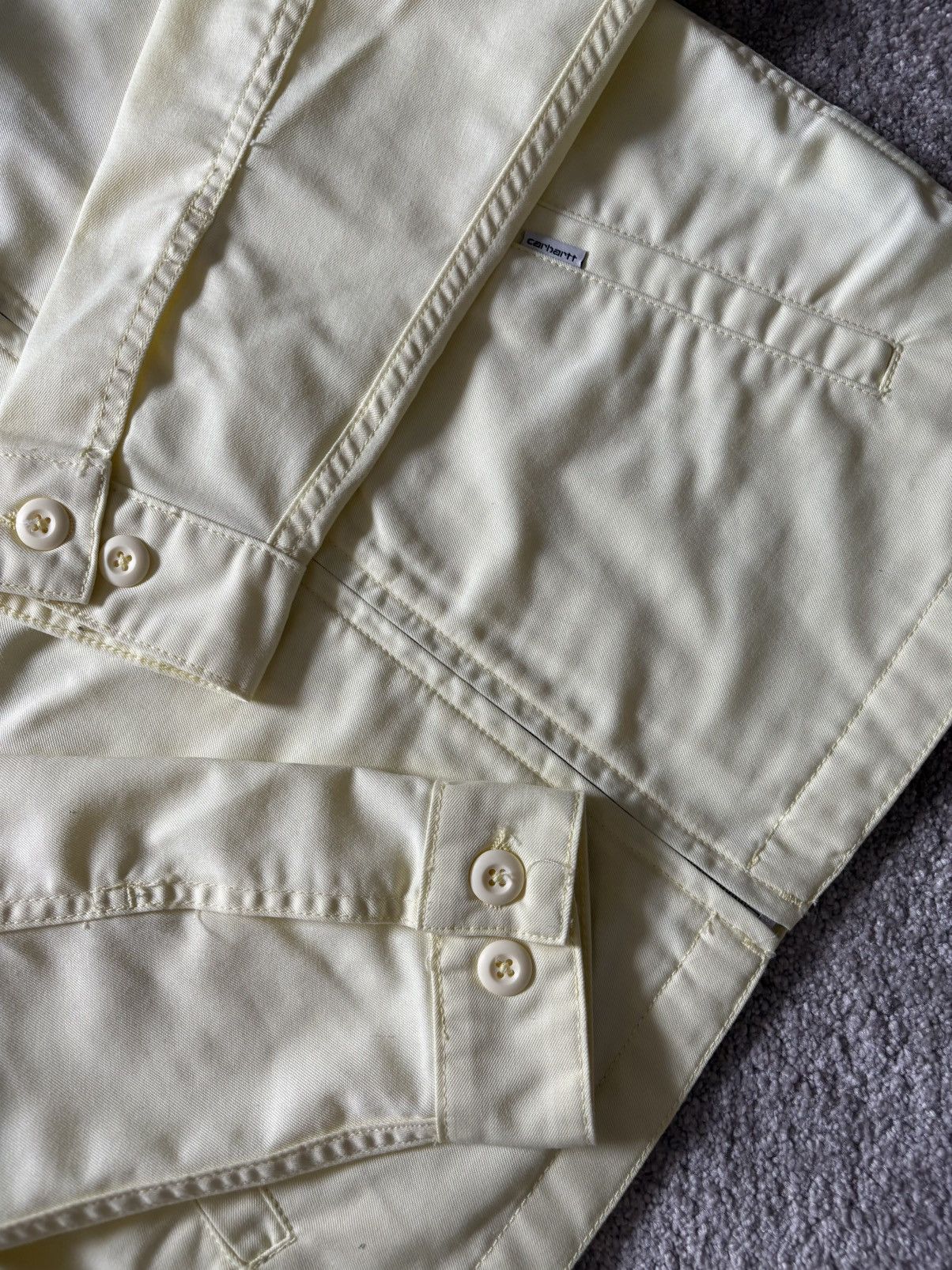 Carhartt Wip Carhartt WIP W’ Modular Jacket – Soft Yellow Rinsed, Size XS Size XS / US 0-2 / IT 36-38 - 9 Thumbnail