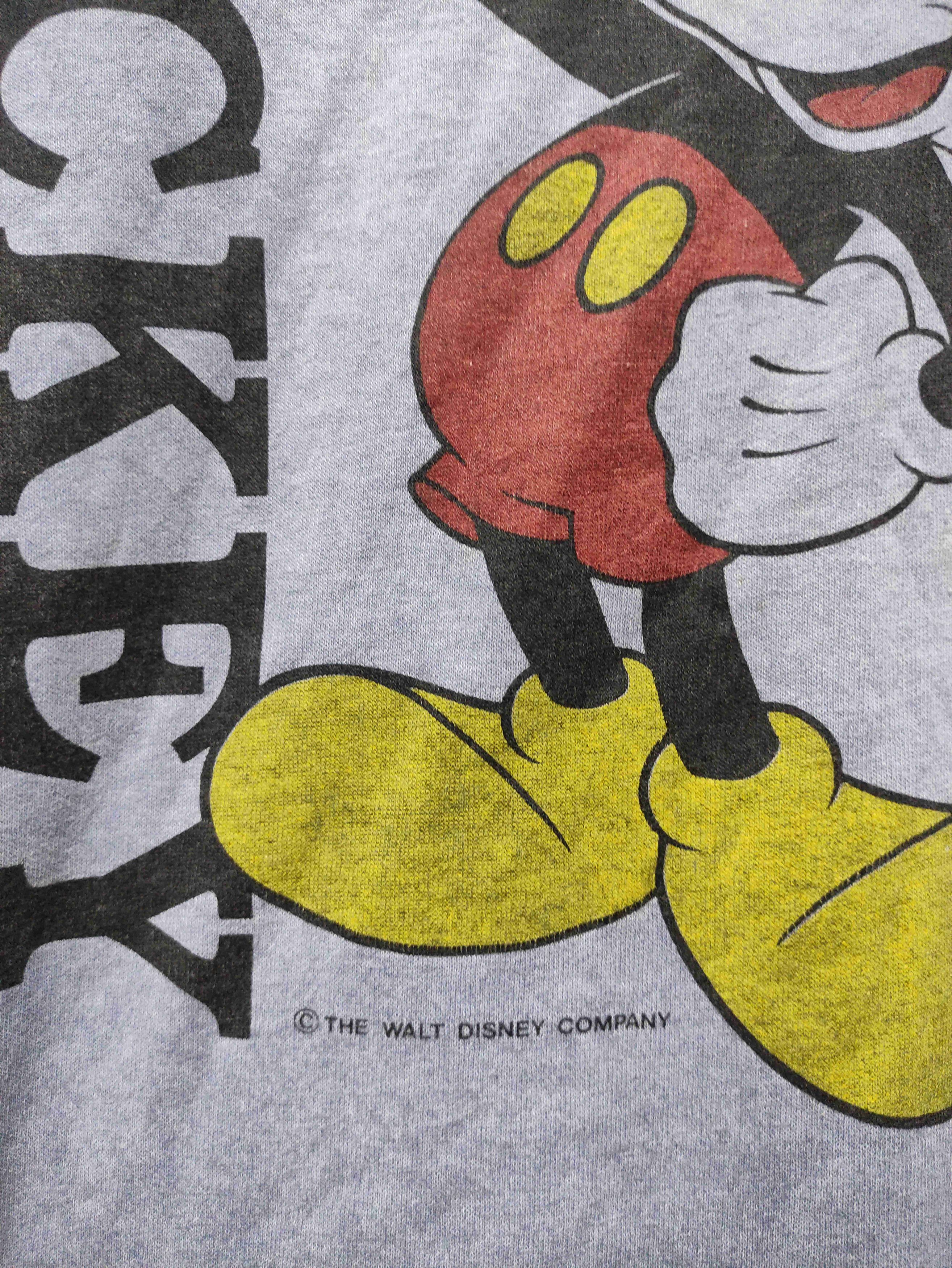 Velva Sheen Vintage Mickey Mouse Ringer Print T-Shirt Made in Usa Size US L / EU 52-54 / 3 - 11 Thumbnail