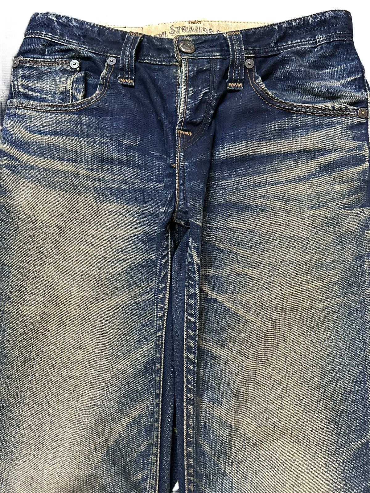 Levi's Vintage Levis 511 Mud Wash Faded Style Classic Jeans Size US 30 / EU 46 - 3 Thumbnail