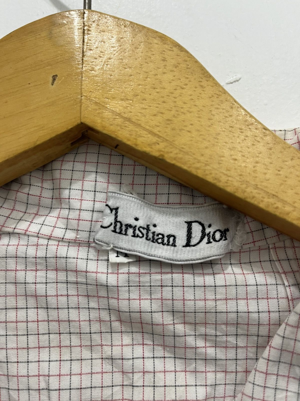 Christian Dior Monsieur Classic Style Christian Dior Short Sleeve Button Down Shirt Size US M / EU 48-50 / 2 - 2 Thumbnail