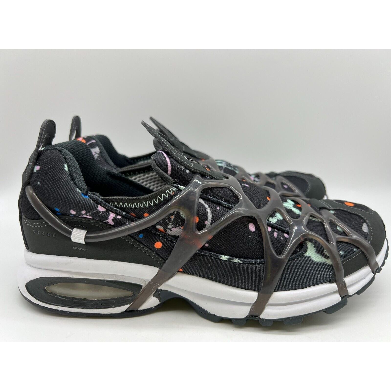 Nike Air Kukini Paint Splatter Black Running Men's Size 9 Shoes