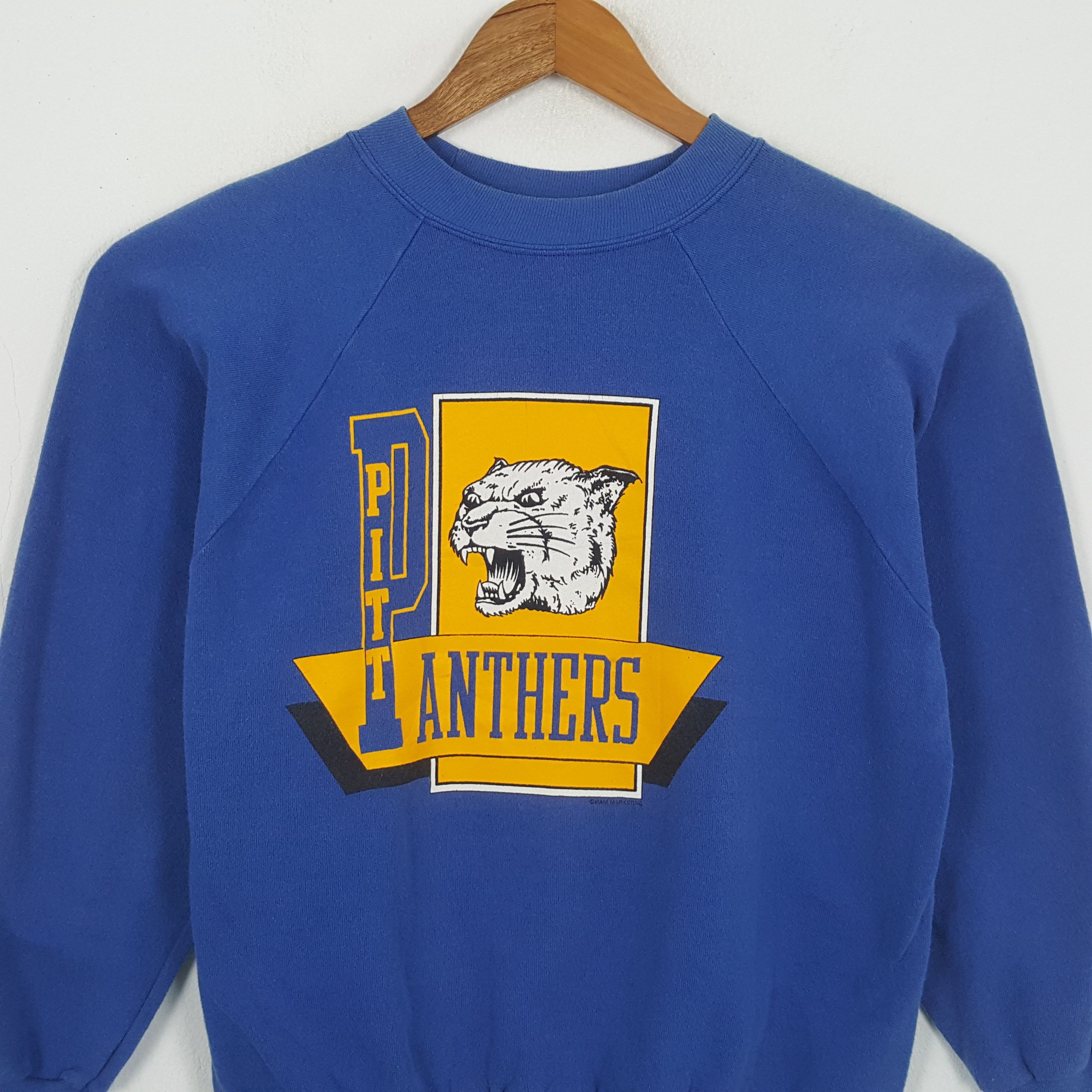NFL × Vintage Vintage PITT PANTHER American Football NFL Team Sweatshirts Size US M / EU 48-50 / 2 - 2 Thumbnail