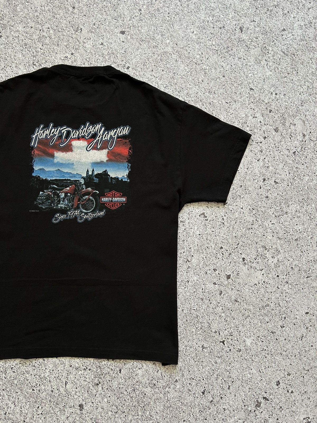Band Tees × Harley Davidson × Vintage Vintage 2022 Harley Davidson I Got Mine Bikers T-Shirt Size US XL / EU 56 / 4 - 5 Thumbnail