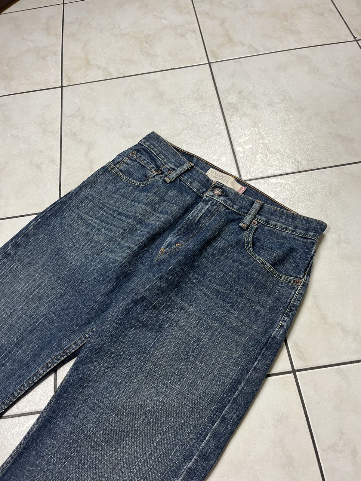 Levi's × Vintage Vintage 90s Levi’s 505 jeans denim coupe droite straight fit Size US 30 / EU 46 - 6 Thumbnail
