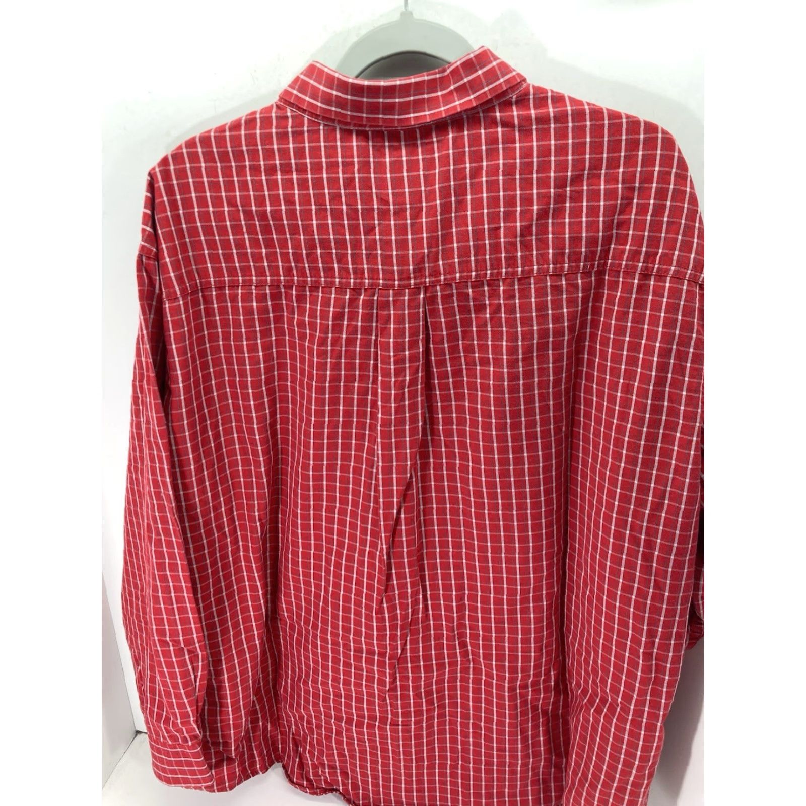 Cody James Cody James Western Shirt Men XL Red Check Long Sleeve Button Cotton Rodeo Shirt Size US XL / EU 56 / 4 - 6 Thumbnail