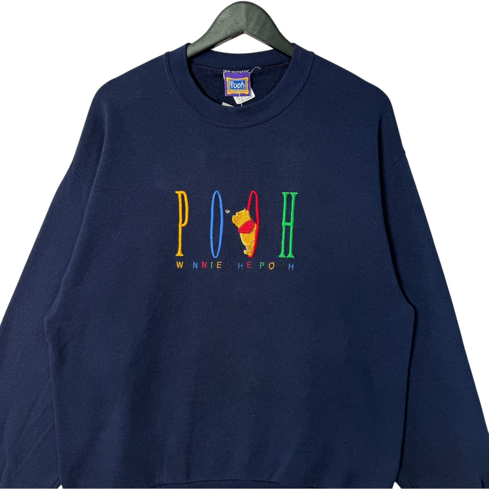 Disney Vintage Disney Winnie The Pooh Spellout Crewneck Large Size US L / EU 52-54 / 3 - 2 Thumbnail