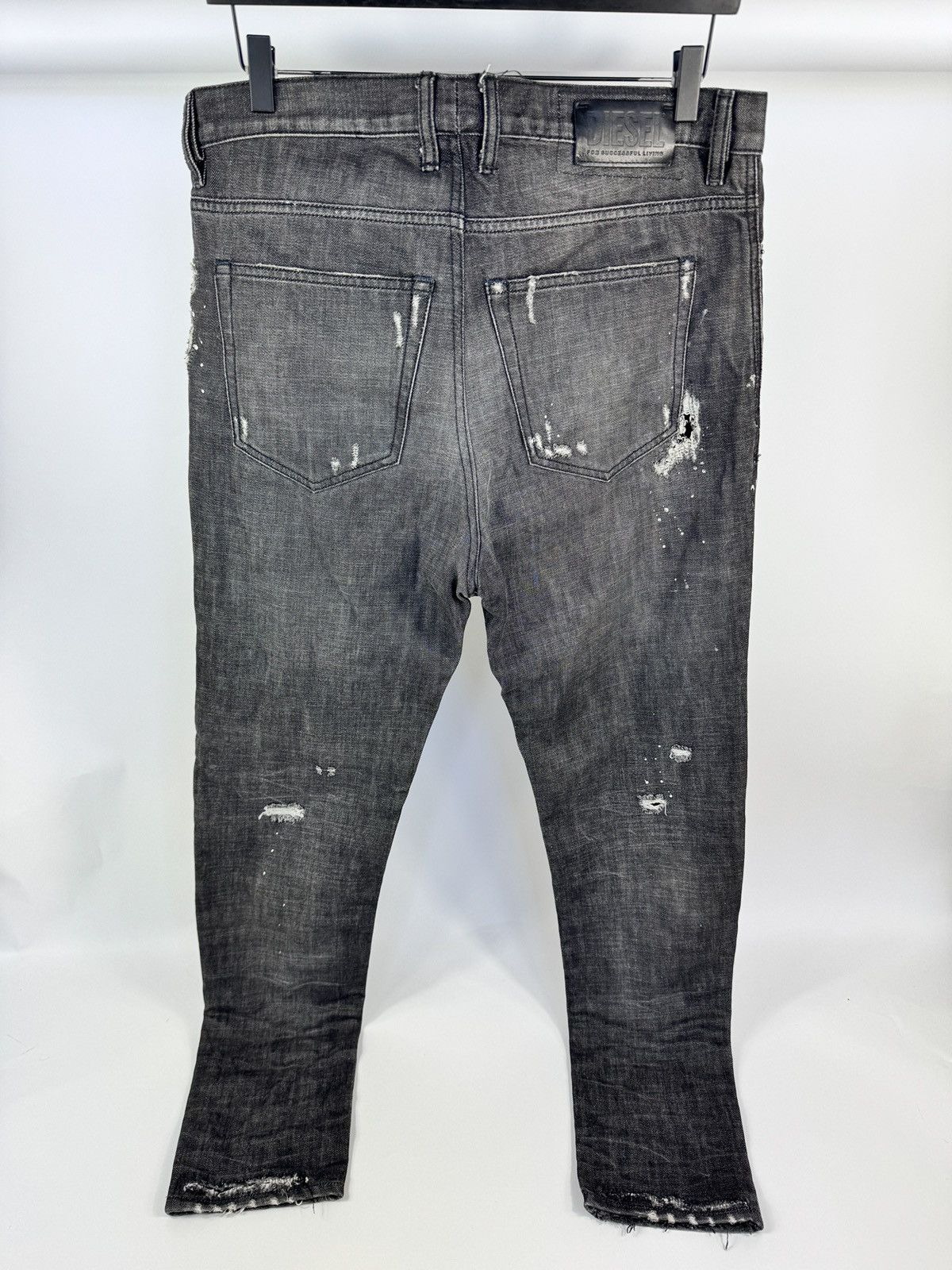 Diesel DISTRESSED DENIM JEANS Size US 34 / EU 50 - 2 Thumbnail