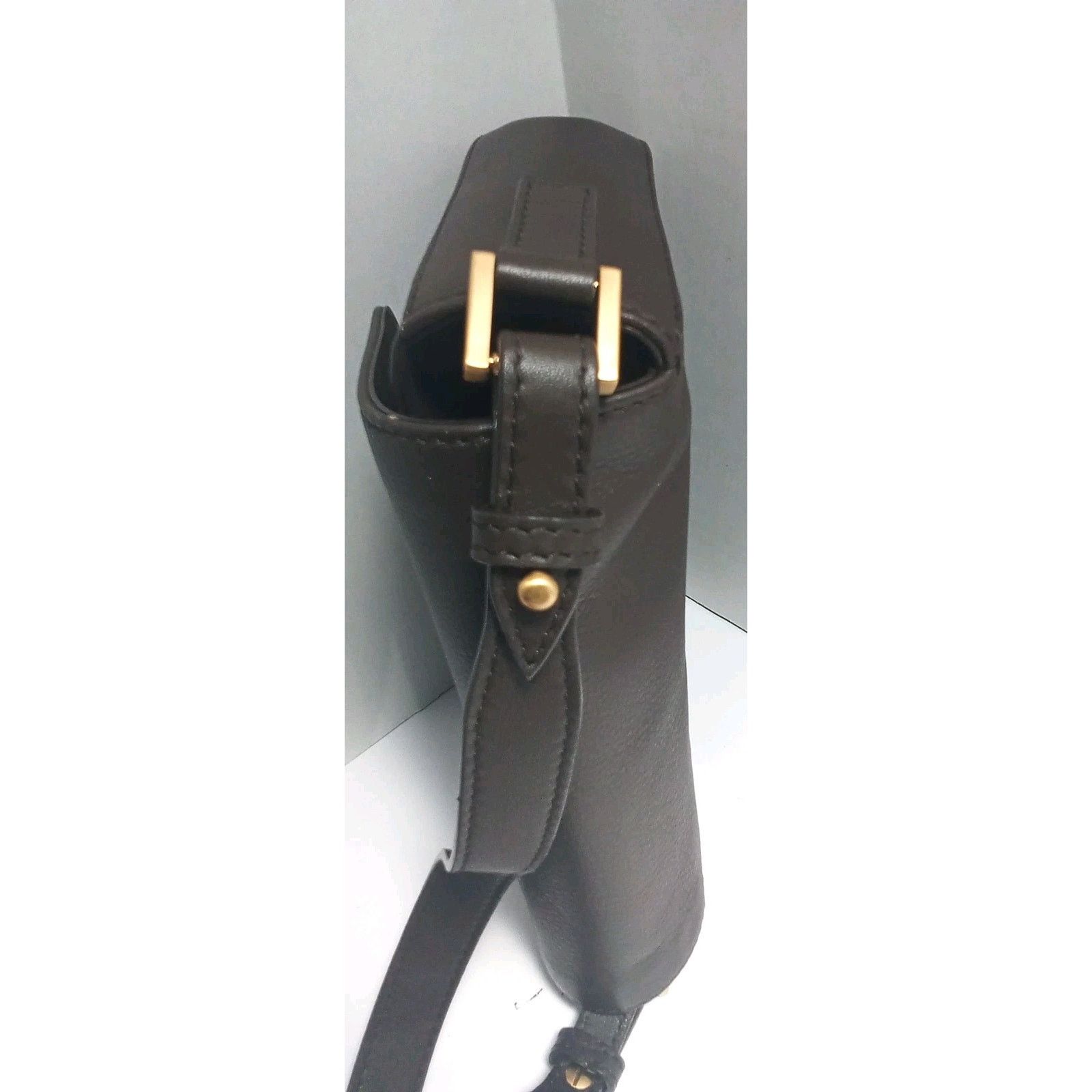 Other Ellie Saab Crossbody Claudine Dark Brown Perfect Condition Size ONE SIZE - 5 Thumbnail