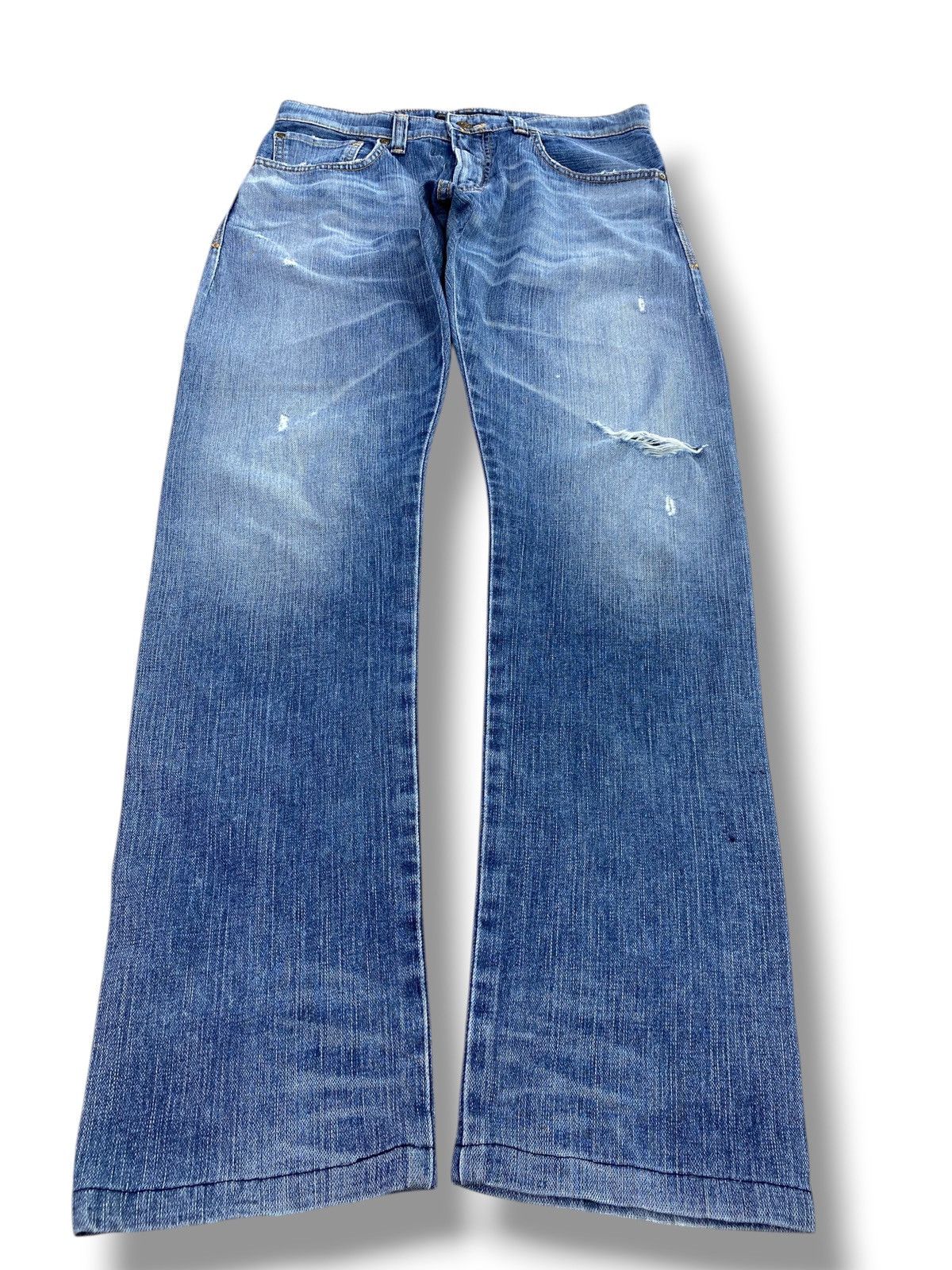Edwin Edwin 503 Ripped Style Slim Fit Jeans Size US 31 - 1 Thumbnail