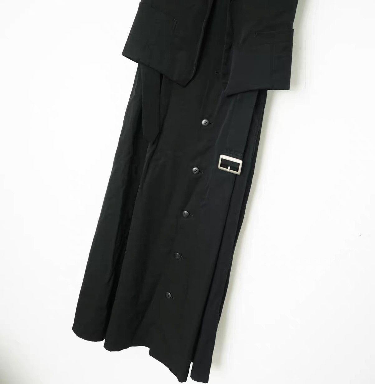 Yohji Yamamoto Yohji Yamamoto Y's Layered Look Sleeveless Mid-Length Coat Size US M / EU 48-50 / 2 - 6 Thumbnail