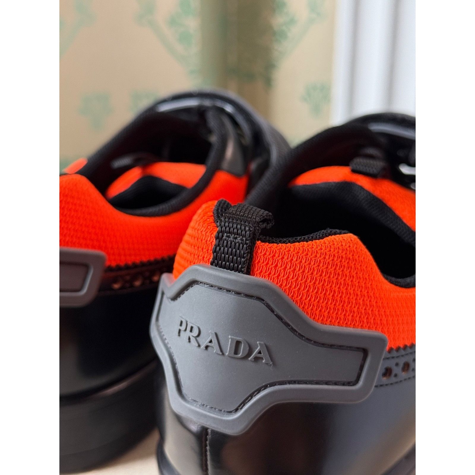 Prada Prada Runway Hybrid Leather Derby Wingtip Oxfords Sneakers Size US 10.5 / EU 43-44 - 16 Thumbnail