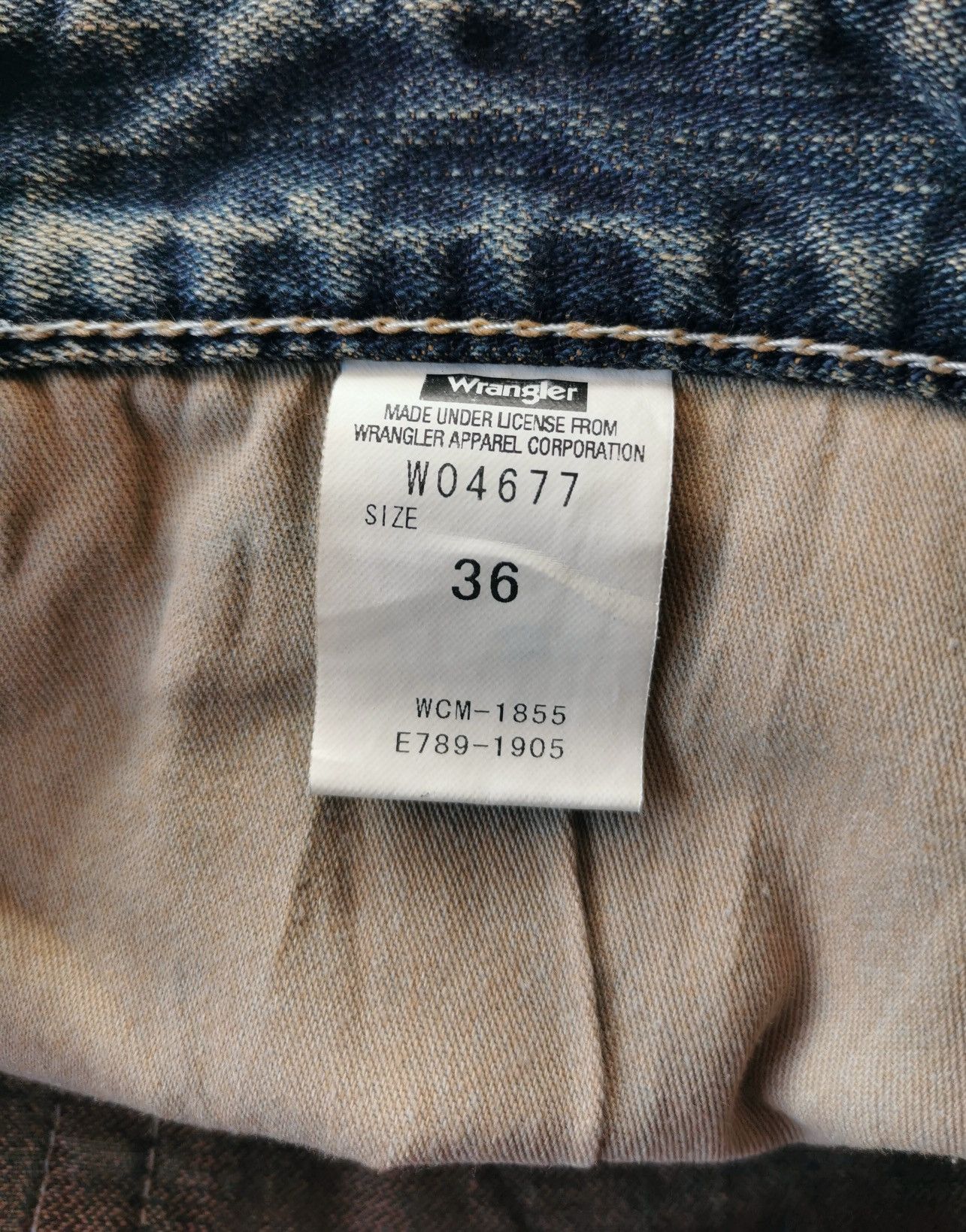 Vintage Vintage Wrangler Bootcut Denim Jeans Size US 36 / EU 52 - 8 Thumbnail