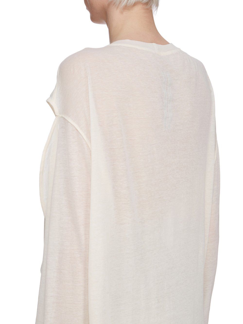 Rick Owens BNWT SS25 RICK OWENS "HOLLYWOOD" DRAIN T TSHIRT 40 Size S / US 4 / IT 40 - 13 Thumbnail