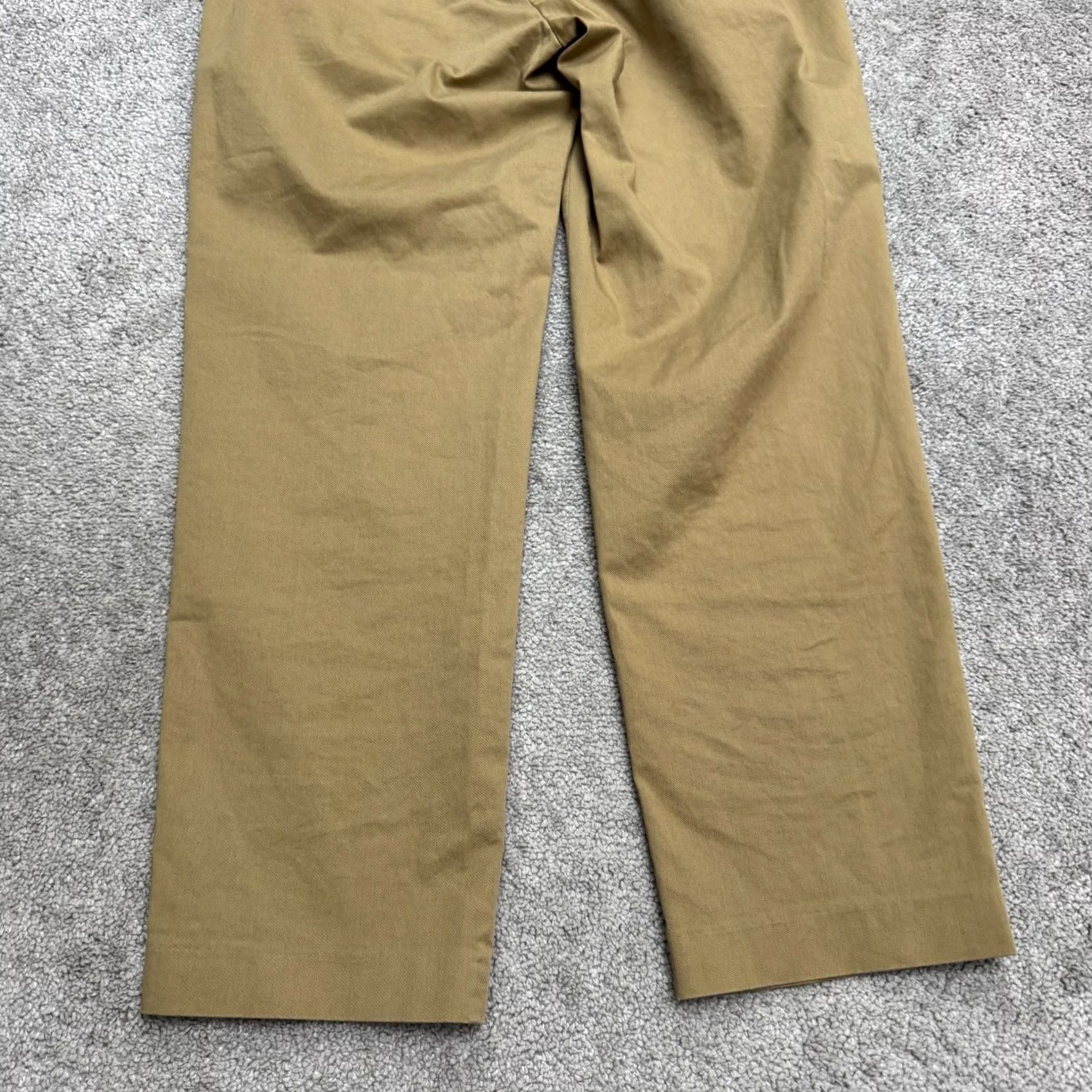 Banana Republic Banana Republic Pants Women Khaki Brown Cotton Blend Straight Leg Casual Workwear Designer Size 26" / US 2 / IT 38 - 5 Thumbnail