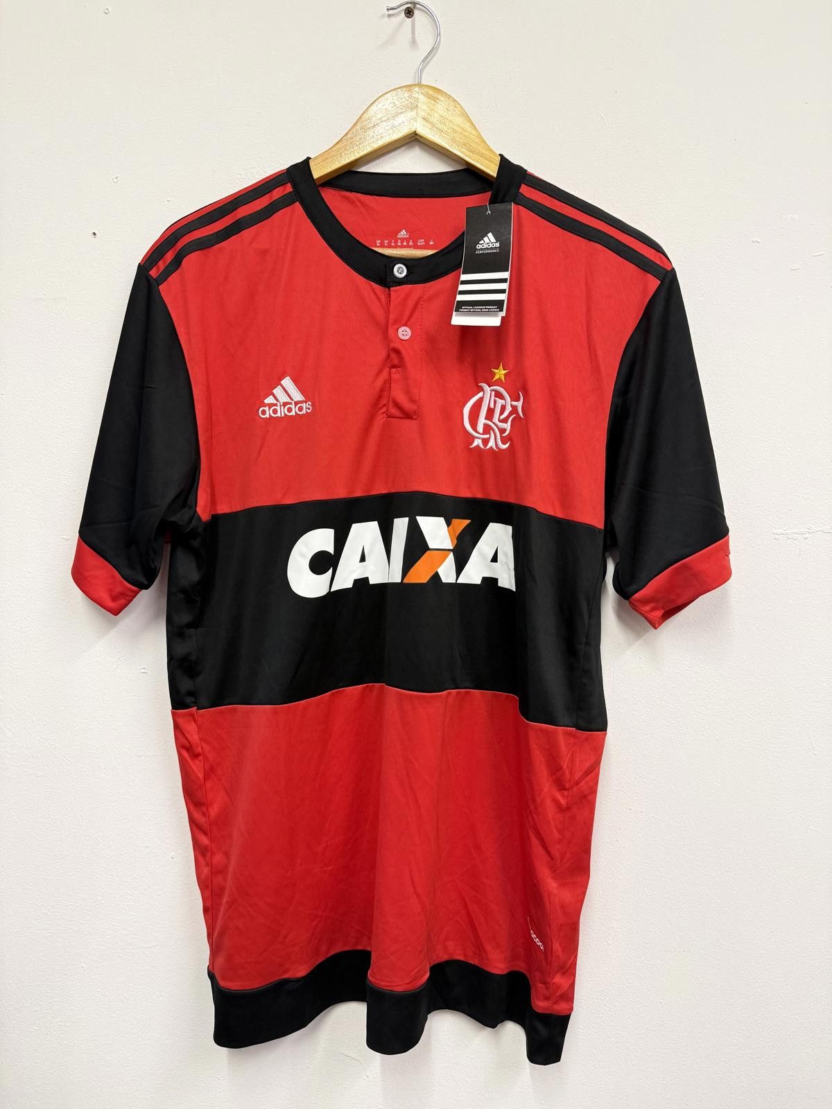 Adidas Adidas Flamengo Soccer Jersey Red and Black Size XL Size US XL / EU 56 / 4 - 1 Thumbnail