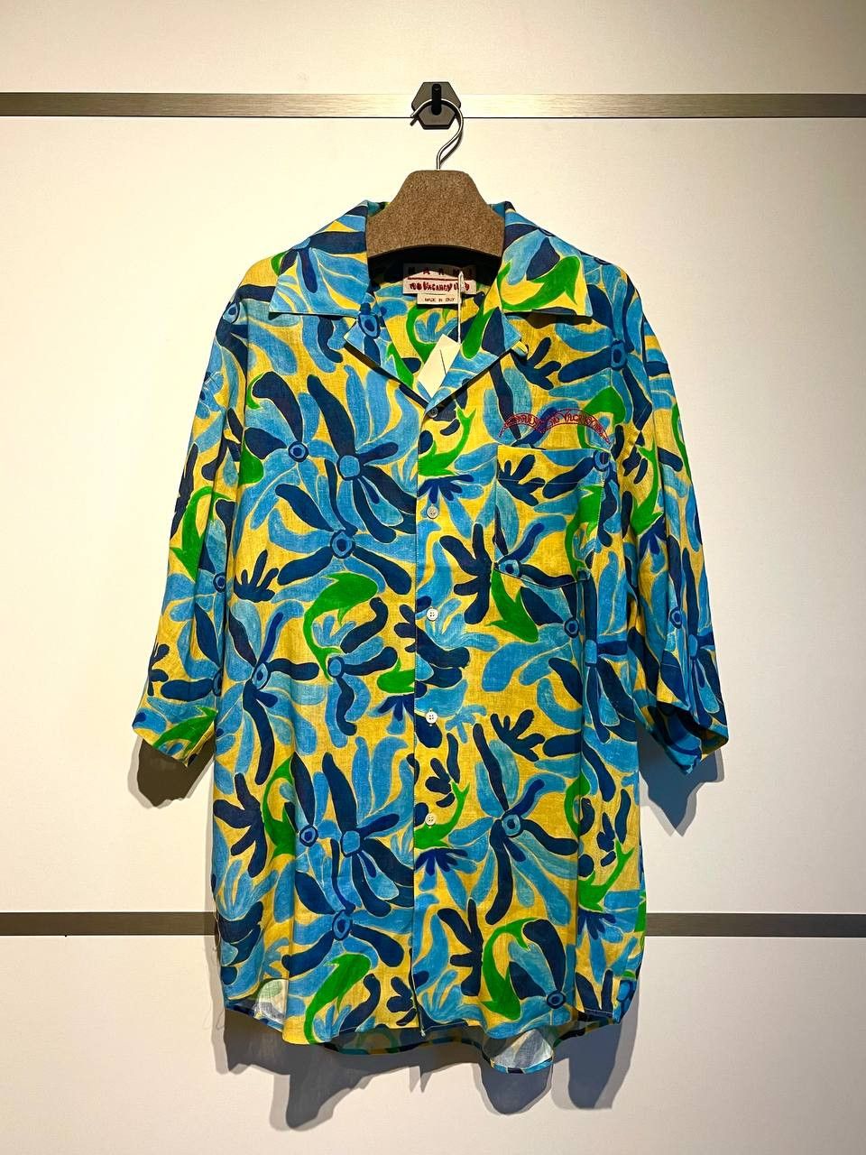 Marni MARNI x NVI contrast stitching floral shirt Size US L / EU 52-54 / 3 - 1 Thumbnail