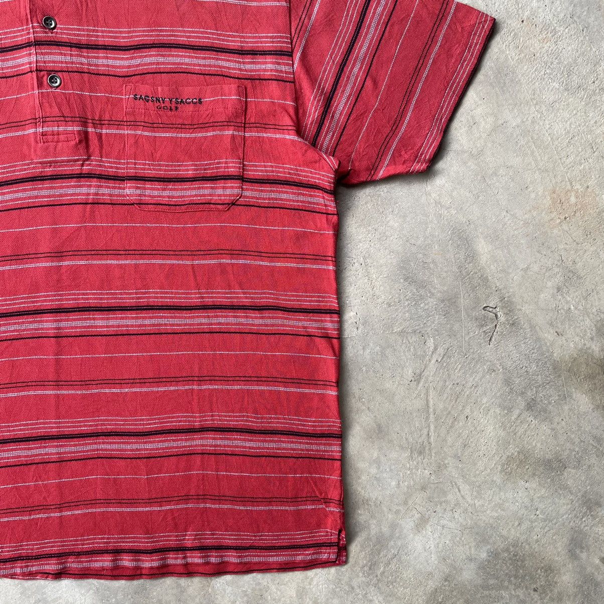 Yohji Yamamoto 🇯🇵 Yohji Yamamoto SACSNY Y'SACCS Golf Polos Tee Shirt Size US M / EU 48-50 / 2 - 2 Thumbnail