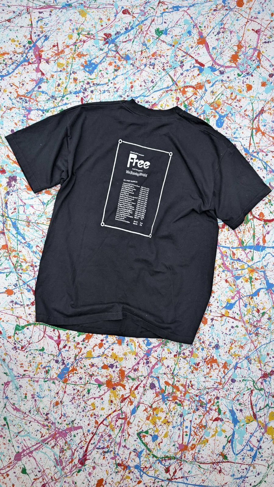 Other Vintage band tshirt 90s Free 70s Paul Kossoff UK Tour 1971 Size US XL / EU 56 / 4 - 7 Thumbnail