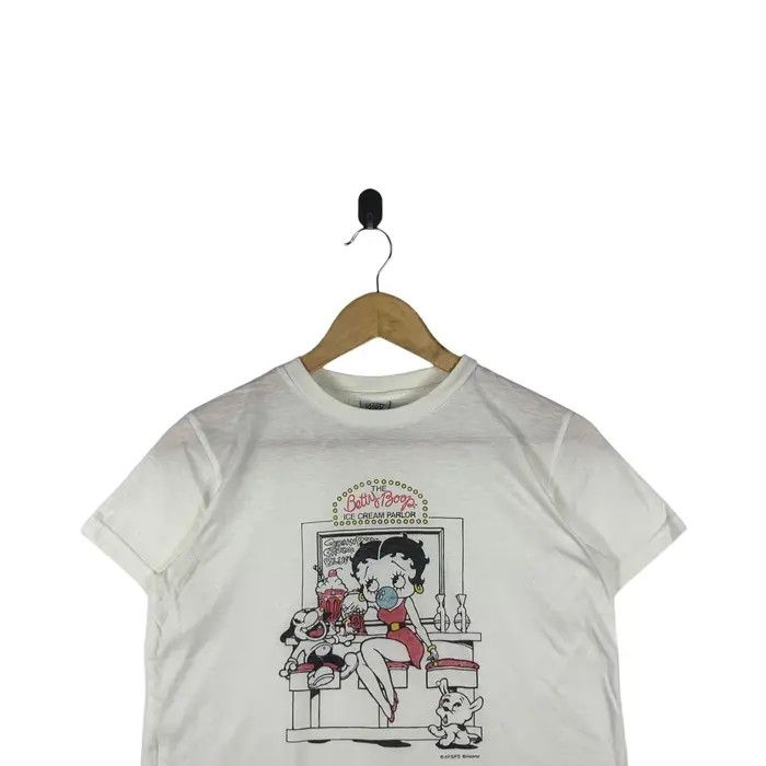 Vintage BETTY BOOP HERST Ice Cream Parlor Collection Tee Shirt Size S / US 4 / IT 40 - 2 Thumbnail