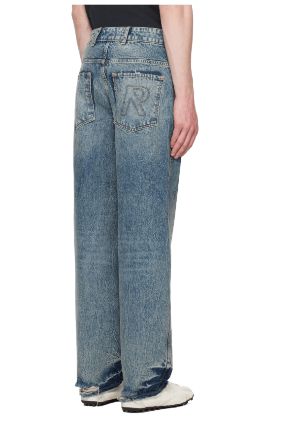 Represent Clo. BNWT SS25 REPRESENT R3 DISTRESSED BAGGY JEANS 30 Size US 30 / EU 46 - 11 Thumbnail