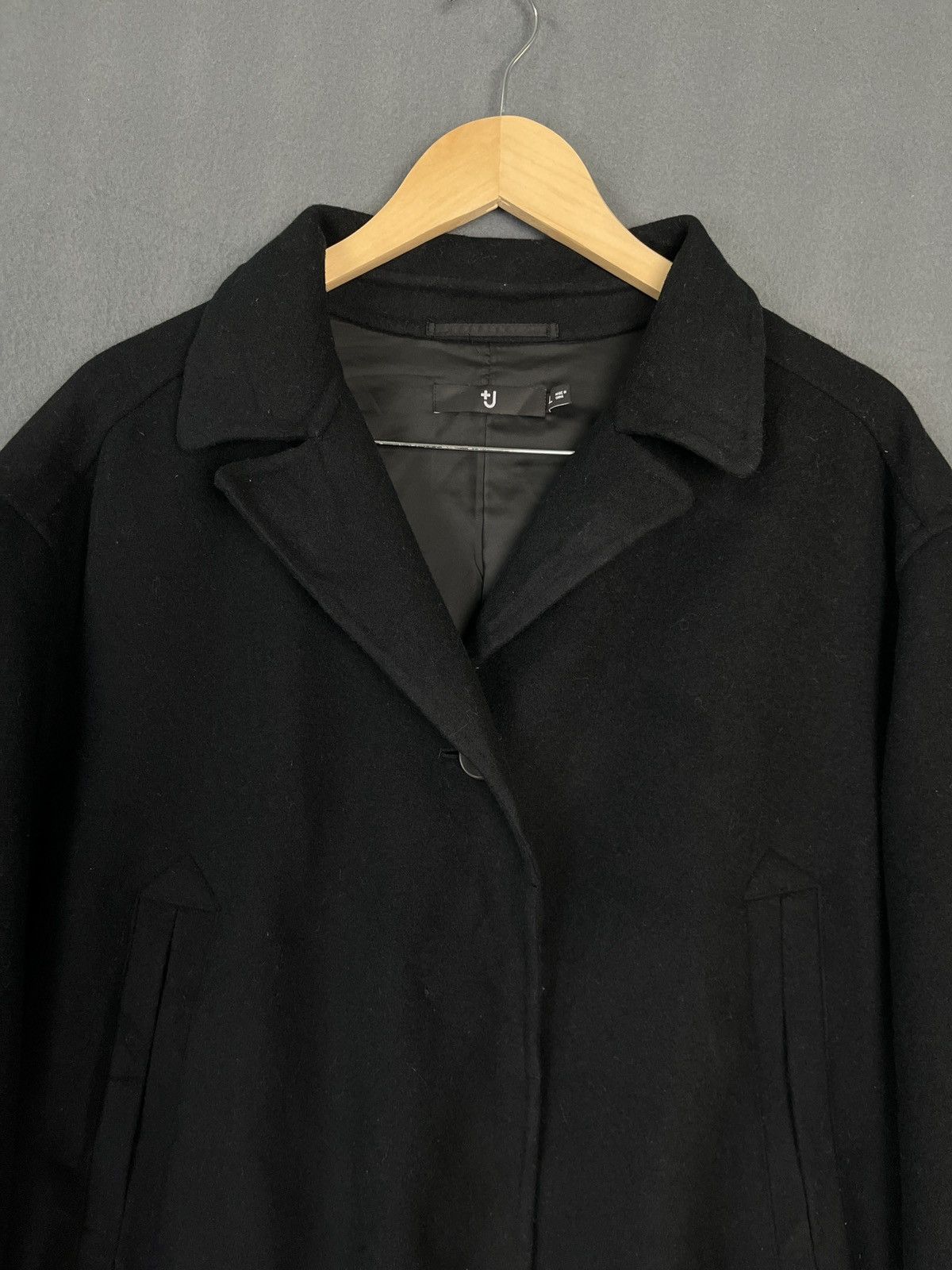 Designer × Jil Sander × Uniqlo +J Jil Sander x Uniqlo Wool Loose Coat Size L / US 10 / IT 46 - 3 Thumbnail